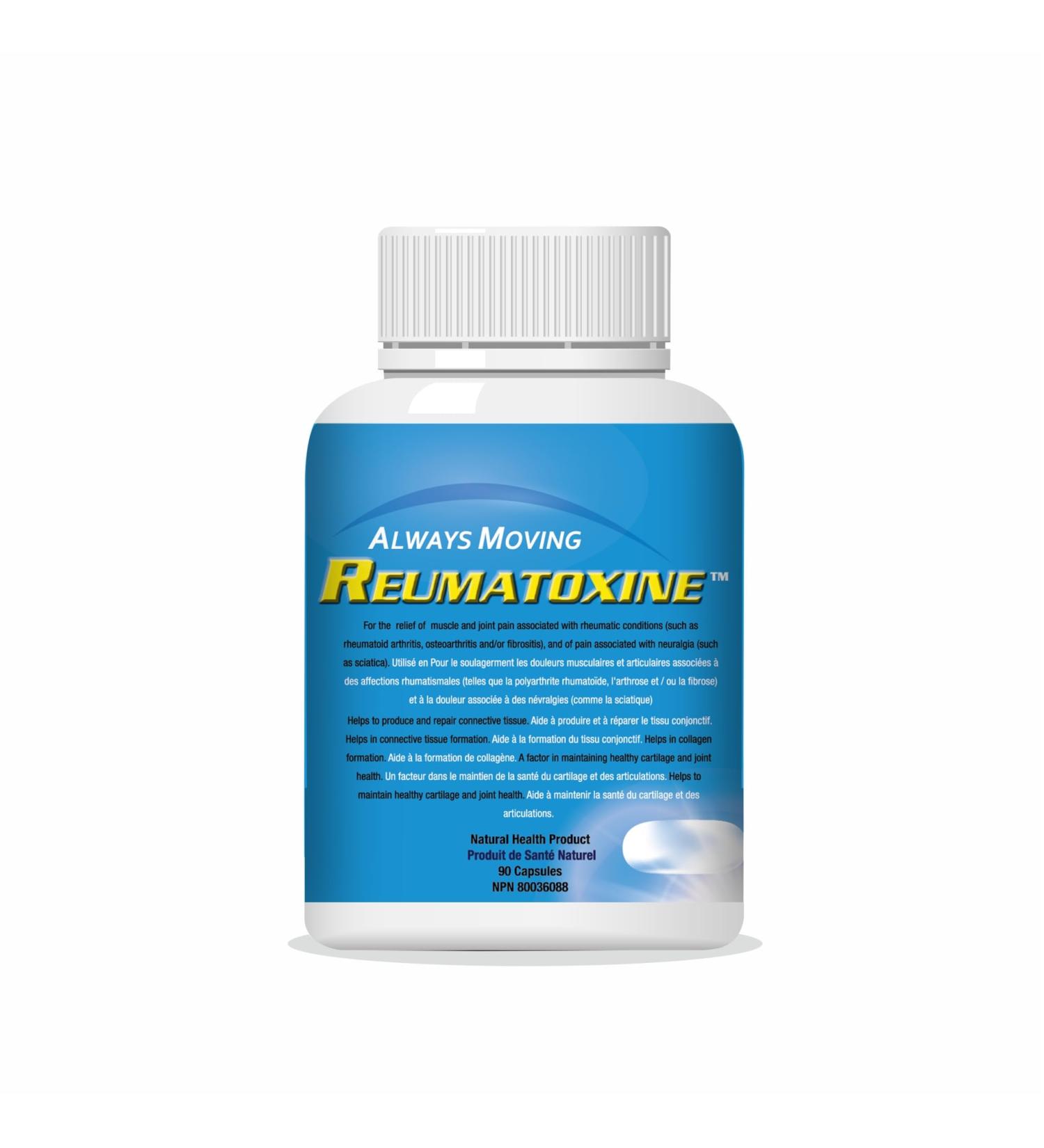 Reumatoxine | Alleviating Arthritis Pain and Promoting Joint Repair | Targeting Rheumatoid and Osteoarthritis Neuralgia and Enhancing Connective Tissue Regeneration Maintenance and Support (1) - Buy Online on GoSupps.com