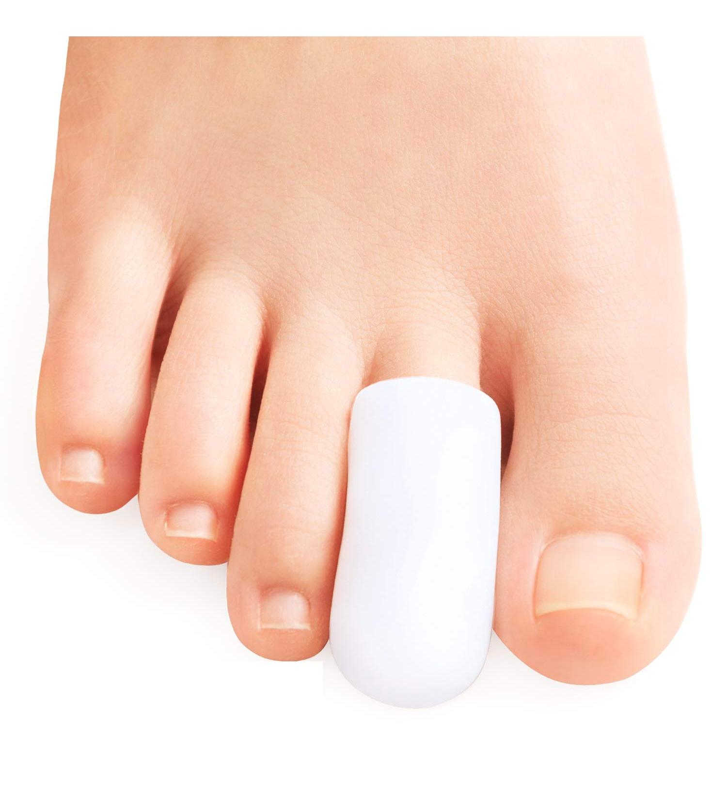Sumifun 10-Piece Gel Toe Caps - Soft Silicone Protection for Blisters & Toe Comfort - Fits All Sizes - Buy Online on GoSupps.com
