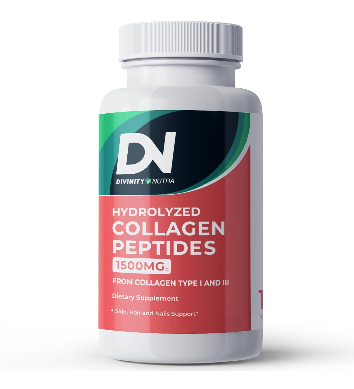 Collagen Complex Premium Supplement 1500 Mg Collagen Type I and III Hydrolyzed Multi Collagen Capsules Support Healthier Hair Skin Bone & Joints Non GMO 120 Veggie Capsules Made in USA - Buy Online on GoSupps.com