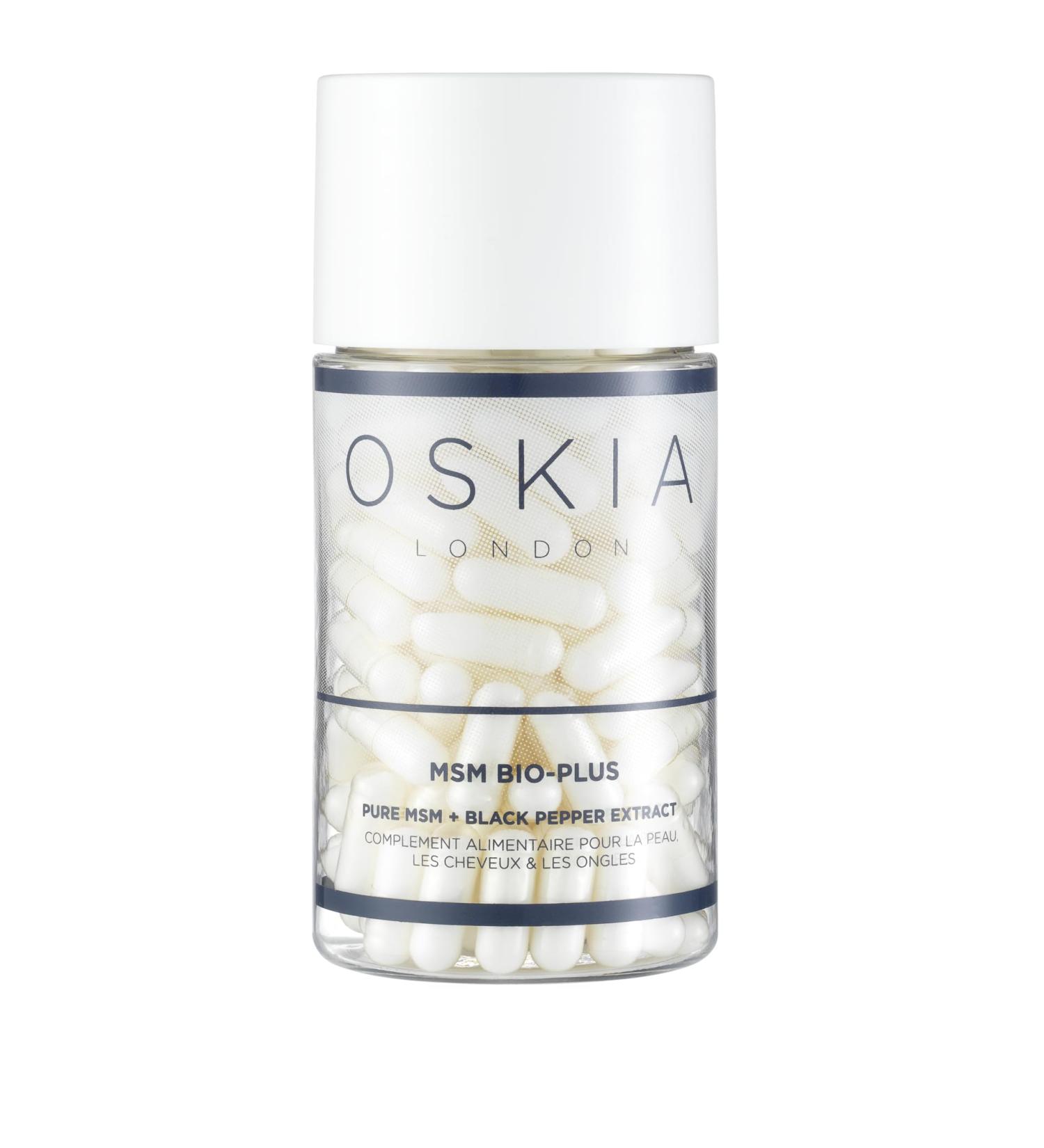 OSKIA MSM Bio-Plus Beauty Supplements 120 Capsules - Skin Nutrition for Radiant Glow - Buy Online on GoSupps.com