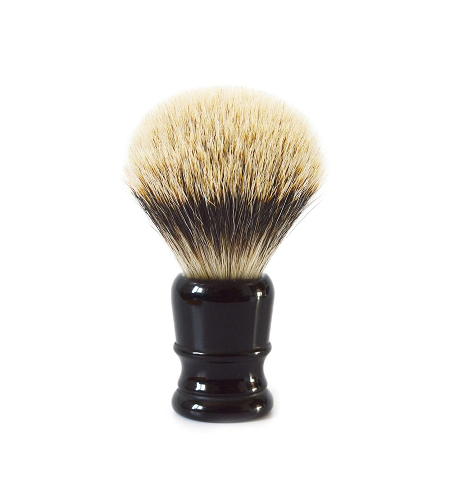 AnSafe Handmade Badger Hair Shaving Brush - Portable Resin Handle Wet Shaving Brush for Perfect Beard Foam | International Shipping - Buy Online on GoSupps.com