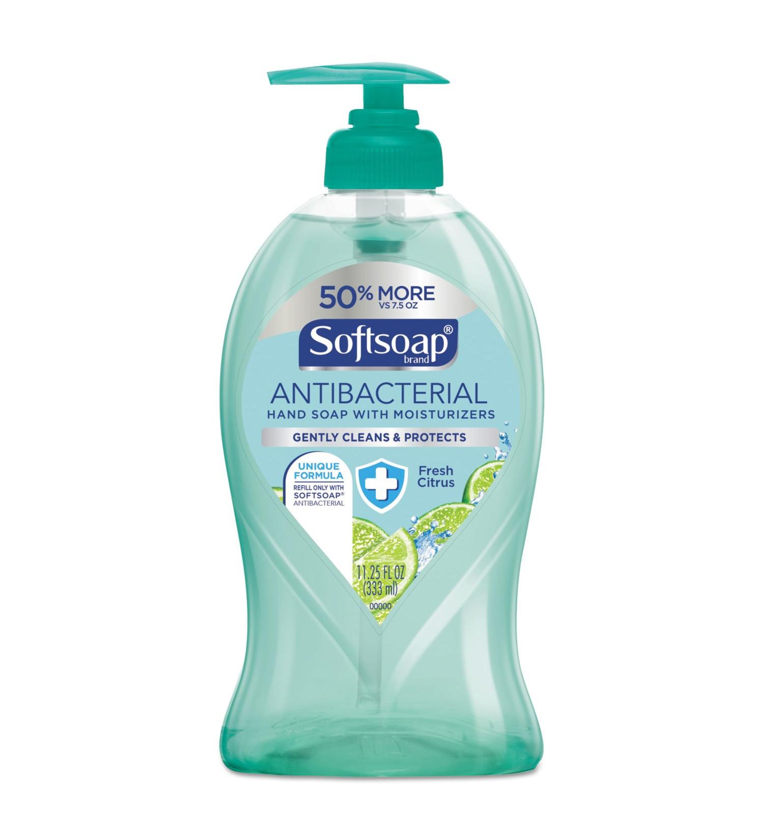 Buy Softsoap Antibacterial Hand Soap - Fresh Citrus 11.25 oz Pump Bottle | International Shipping Available - Buy Online on GoSupps.com