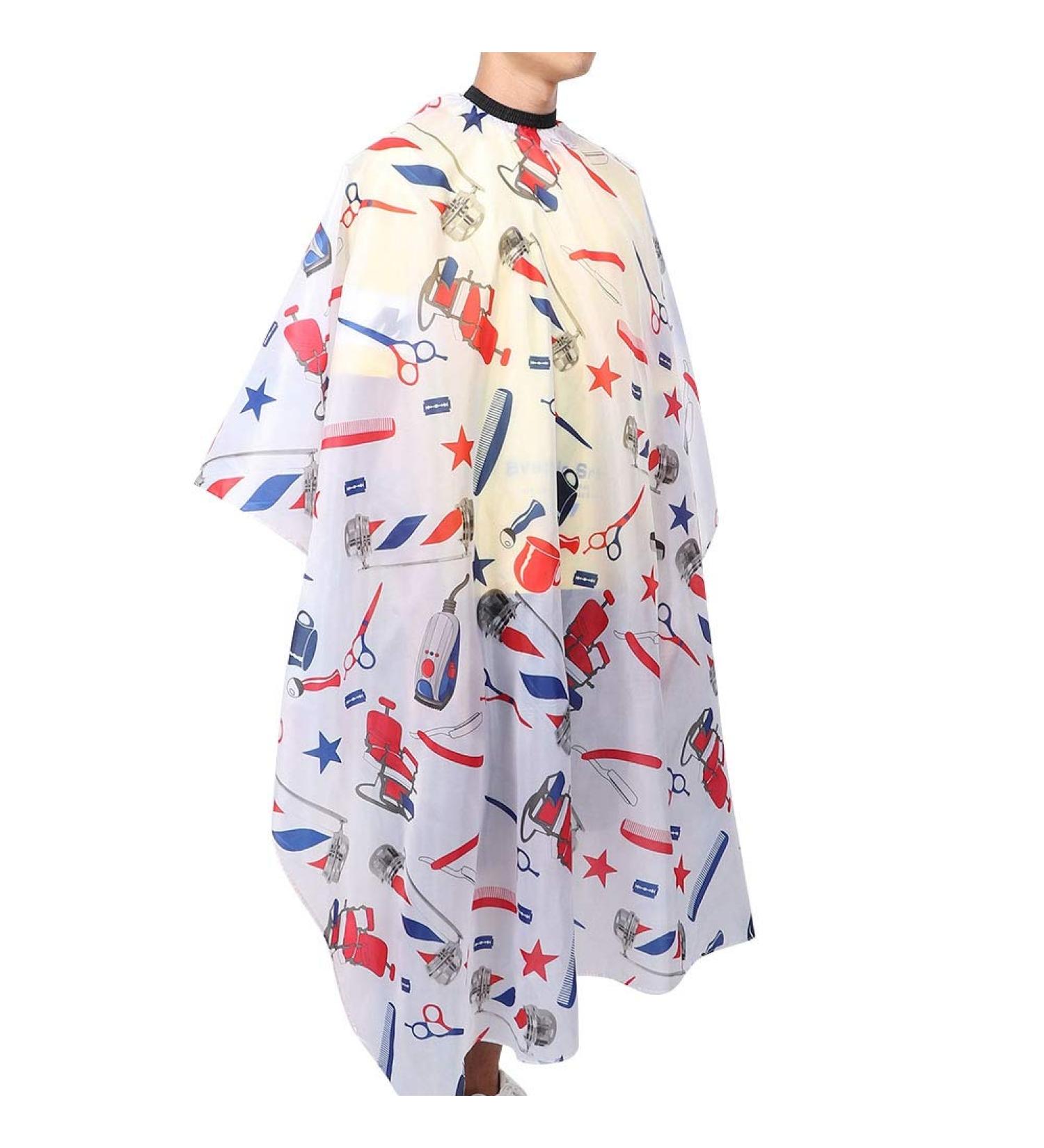 Buy ZJchao Adjustable Hair Cutting Cape - Professional Barber Salon Cape for Styling Coloring & Perming - 160x140cm - Buy Online on GoSupps.com