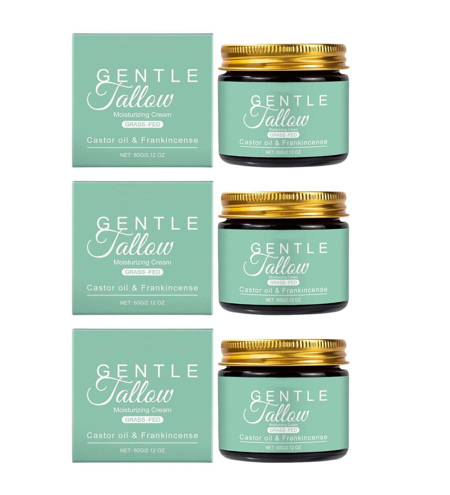 Lot de 3 sucres de b uf de p le avec huile d'encens et huile de ricin cr me de suif de b uf cr me de s bum bio l'huile de ricin et l'encens pour soins naturels de la peau et l'hydratation - Buy Online on GoSupps.com