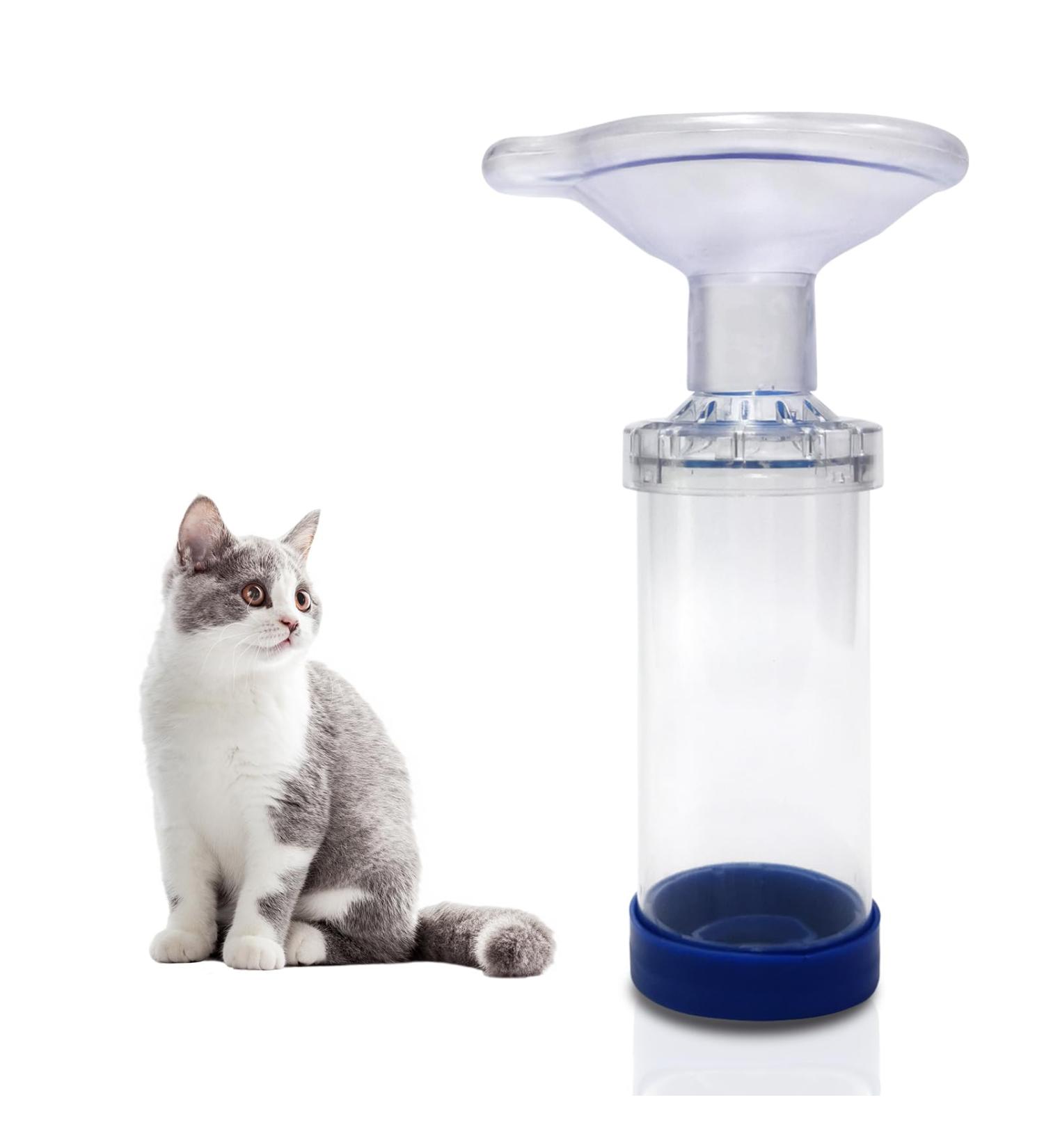 Cat Inhaler Spacer Easy to Use Asthma Aerosol Chamber Inhaler Spacer for for Cats and Dogs - Buy Online on GoSupps.com