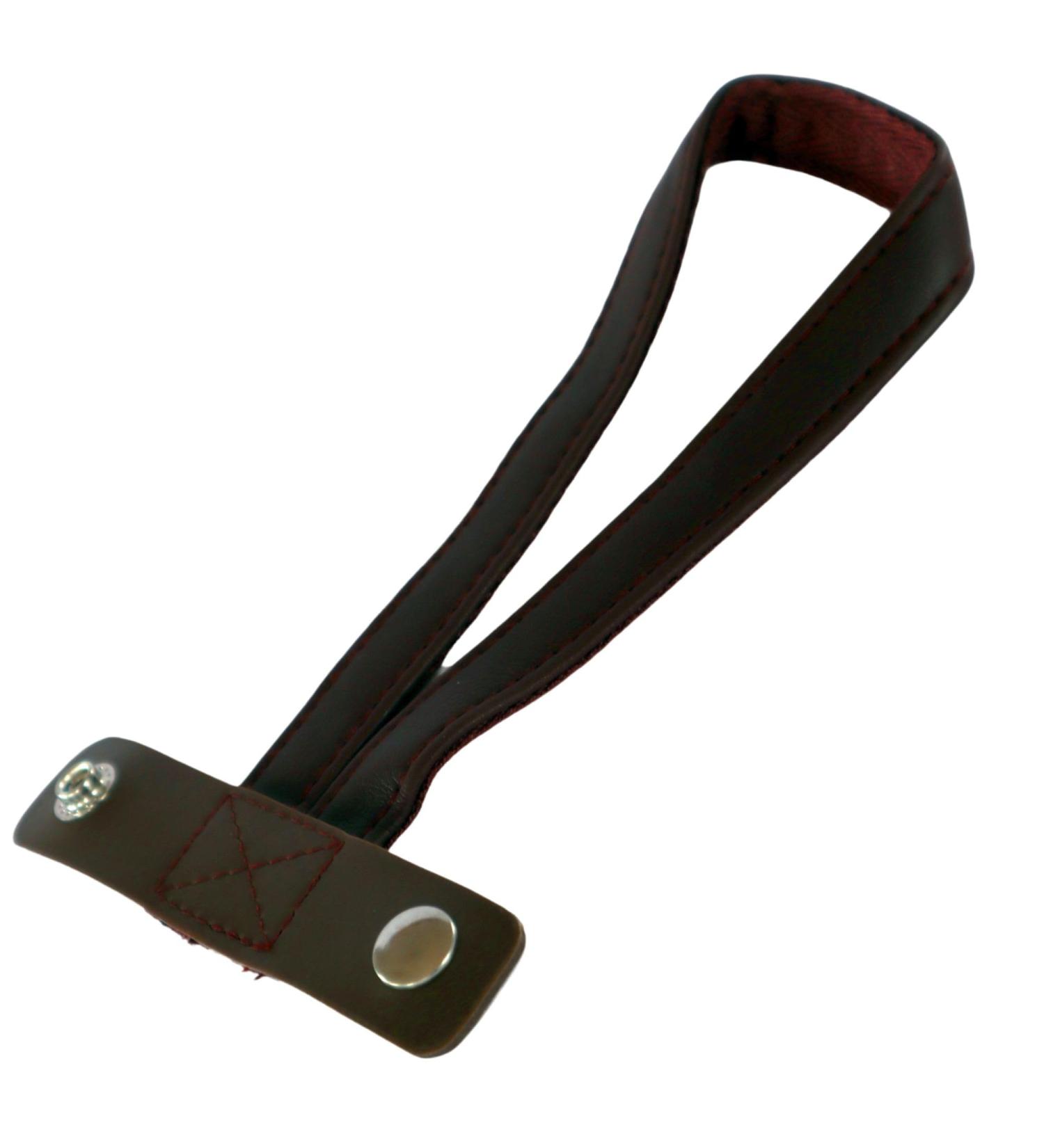 Olanmarp Luxury Faux Leather Stick Loop - Easy to Attach and Never Lose a Stick Again Brown - Buy Online on GoSupps.com