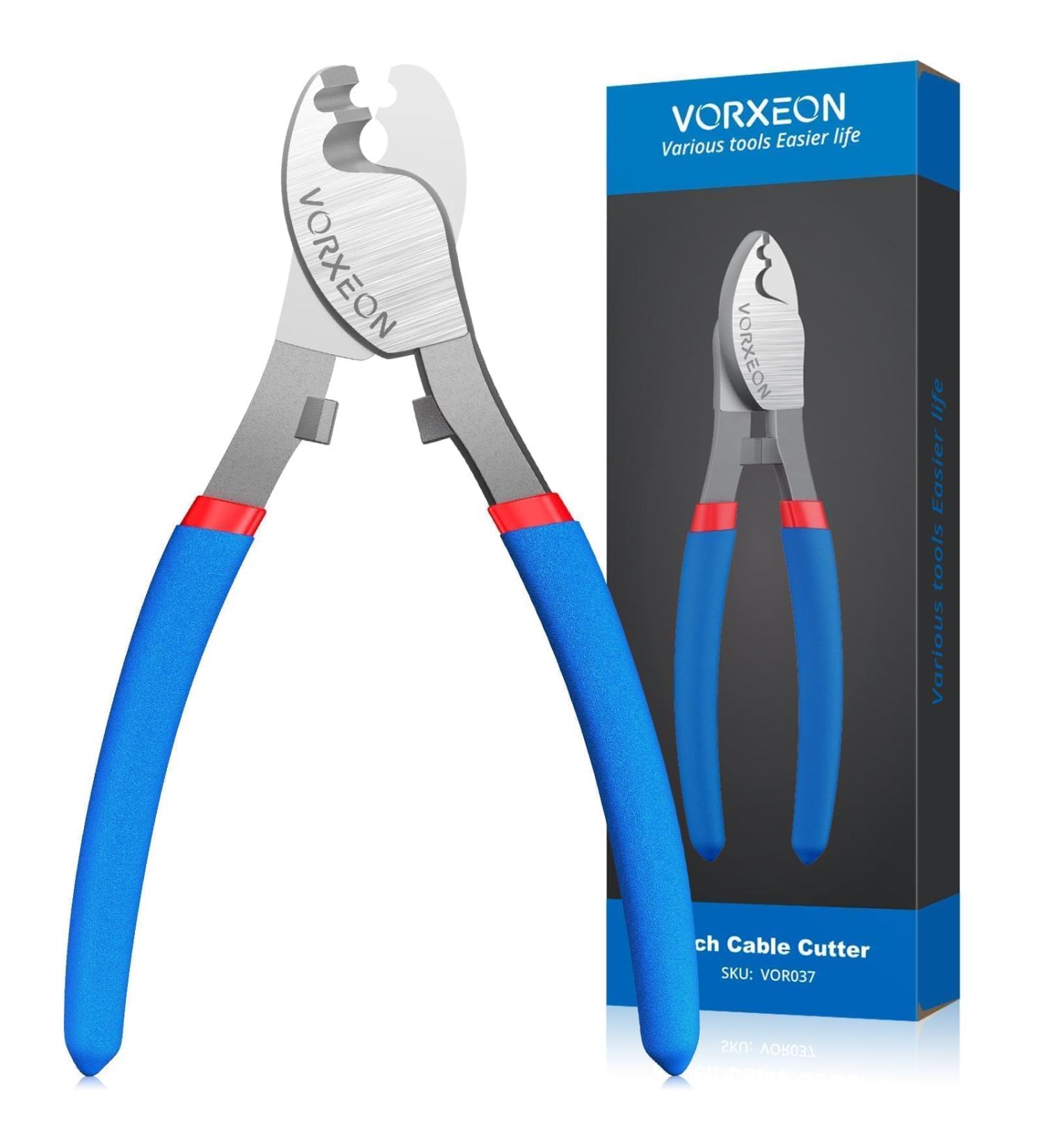 VORXEON 6 Inches Cable Cutter Tool - High Leverage Cutter for Aluminum, Copper, and Communications Wire - Buy Online on GoSupps.com