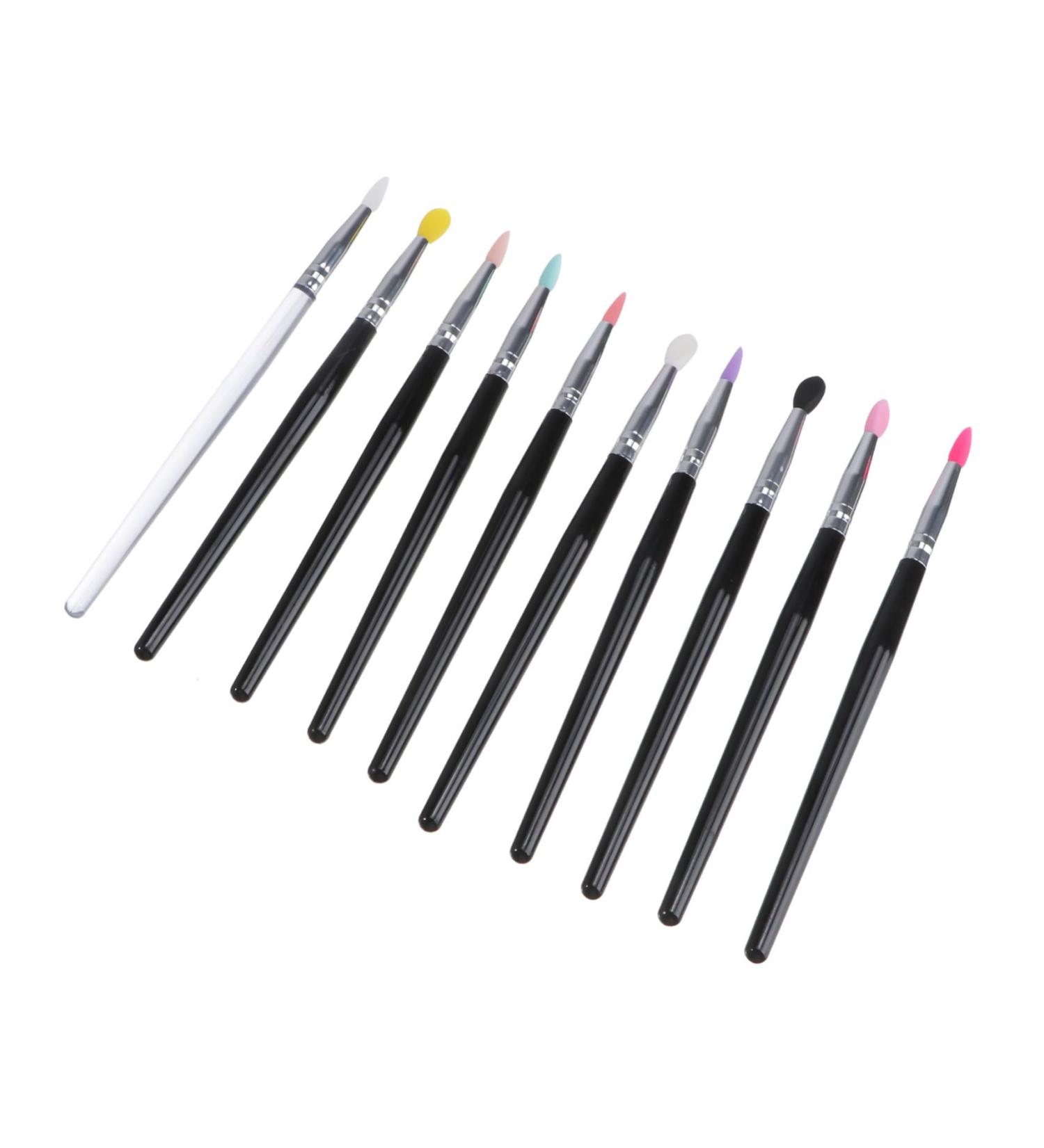 Didiseaon 10pcs Eye Shadow Brush Set - Multifunctional Makeup Kit for Women | Perfect for Lipstick & Face Grooming - Buy Online on GoSupps.com