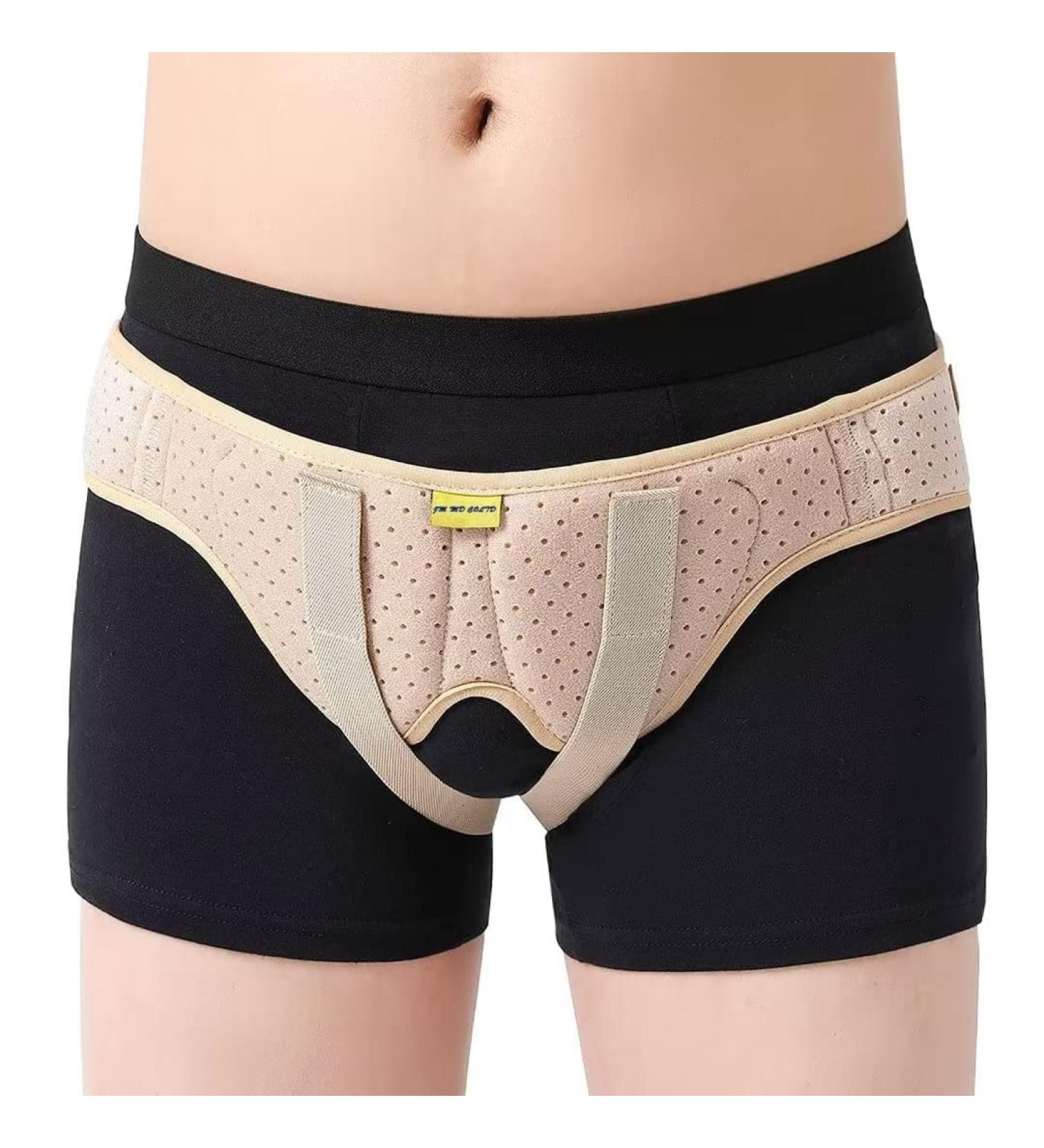 ZWEBY Hernia Belt for Men - Adjustable Inguinal & Sports Hernia Support Truss with Breathable Material & Removable Compression Pads (Large) - Buy Online on GoSupps.com