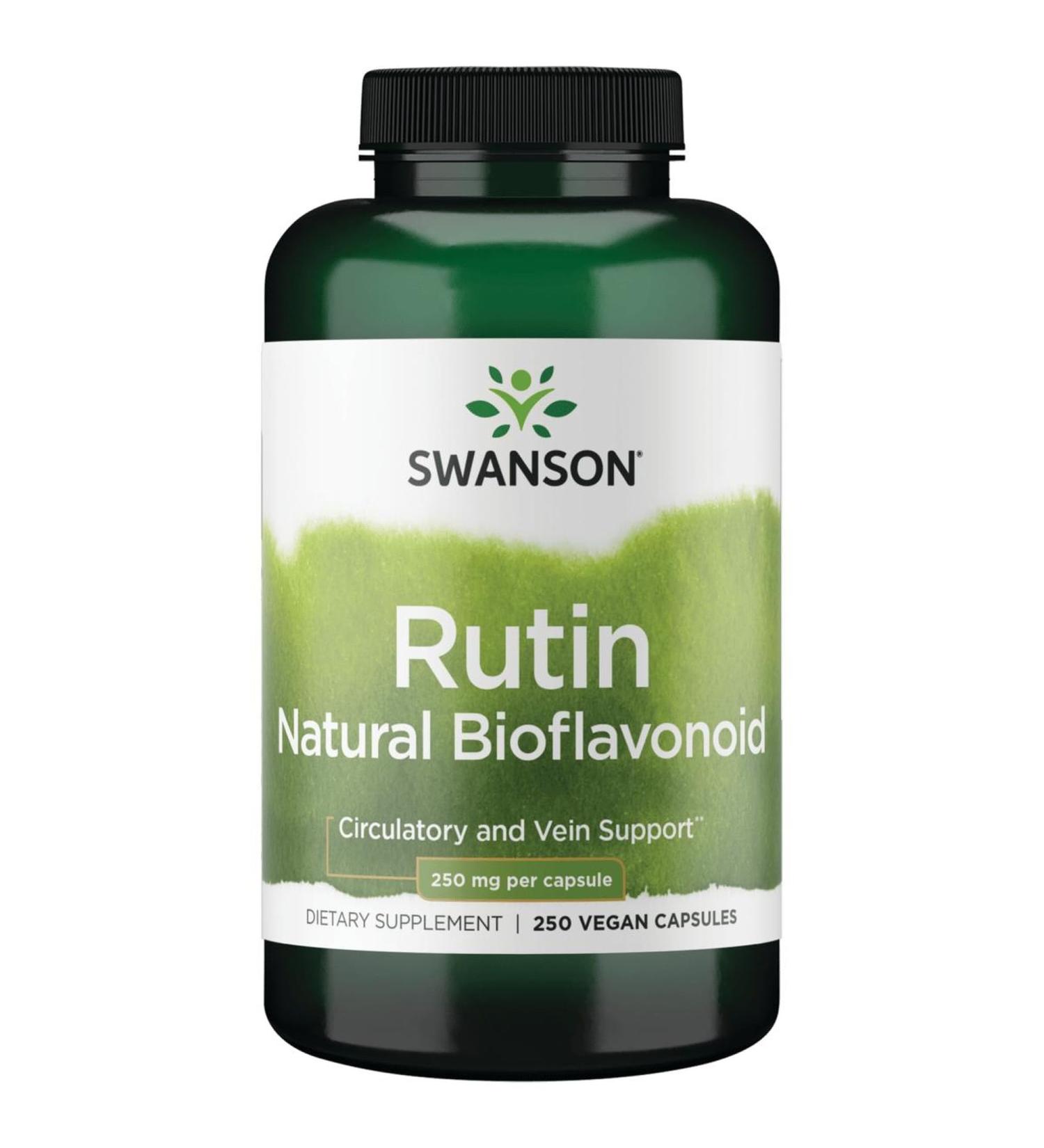 Swanson Rutin 250 Milligrams 250 Capsules - Buy Online on GoSupps.com