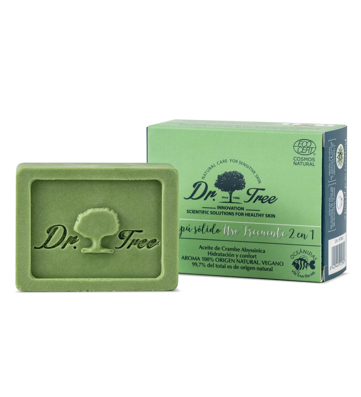 Dr.Tree Fixed Shampoo | Organic Frequent Use Formula | 99% Natural Ingredients | Moisture & Rejuvenation for All Hair Types | 75g - Up to 120 Applications - Buy Online on GoSupps.com