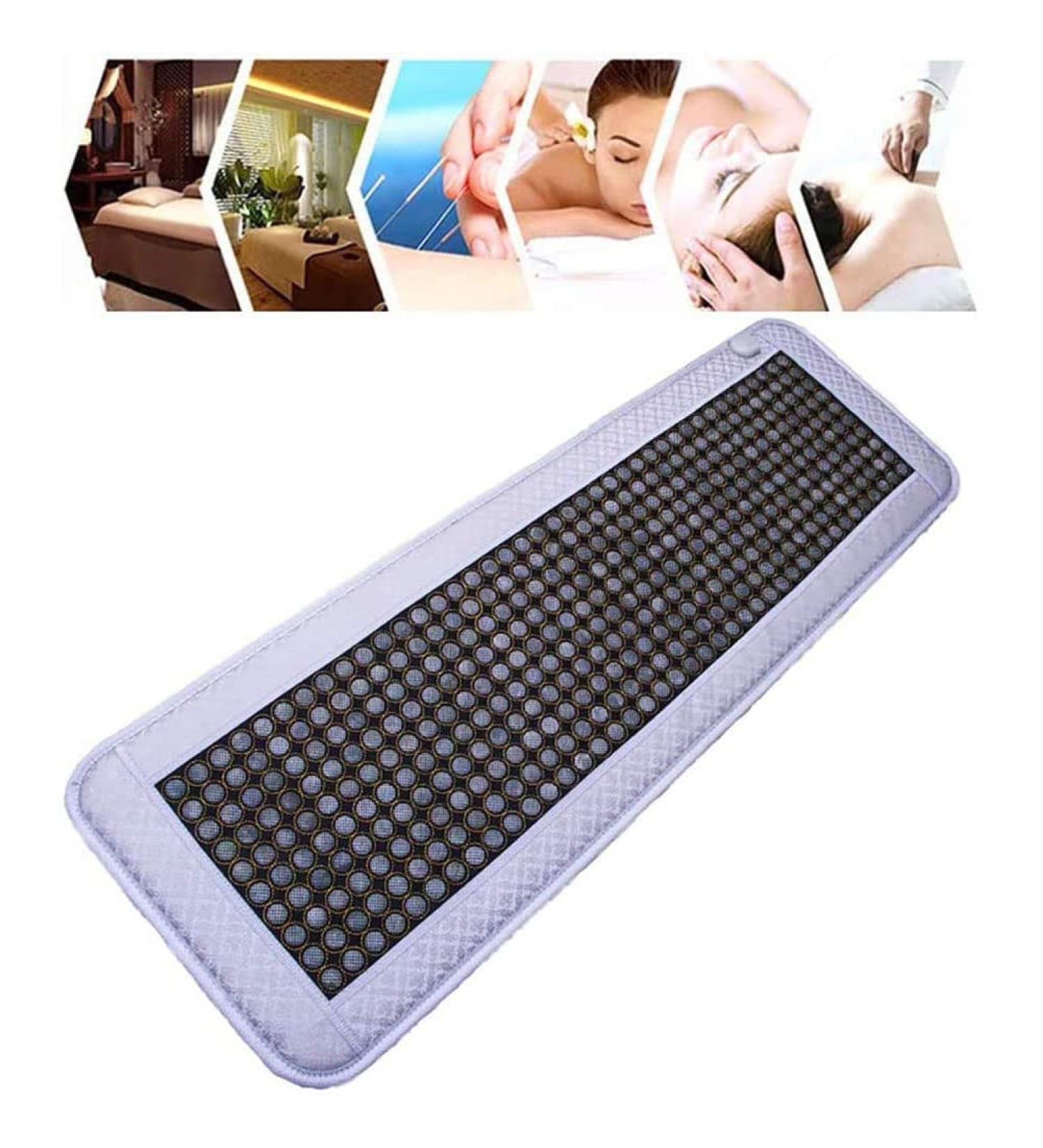 Haoding Infrared Heat Mat - Therapeutic Remote Heating Pillows with Germanium & Jade Stones (70x190cm) for Full-Body Relief | International Shipping - Buy Online on GoSupps.com