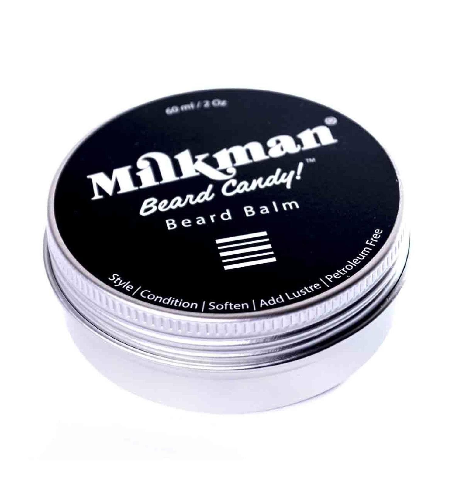 Beard balm from Milkman. Soften and condition your beard