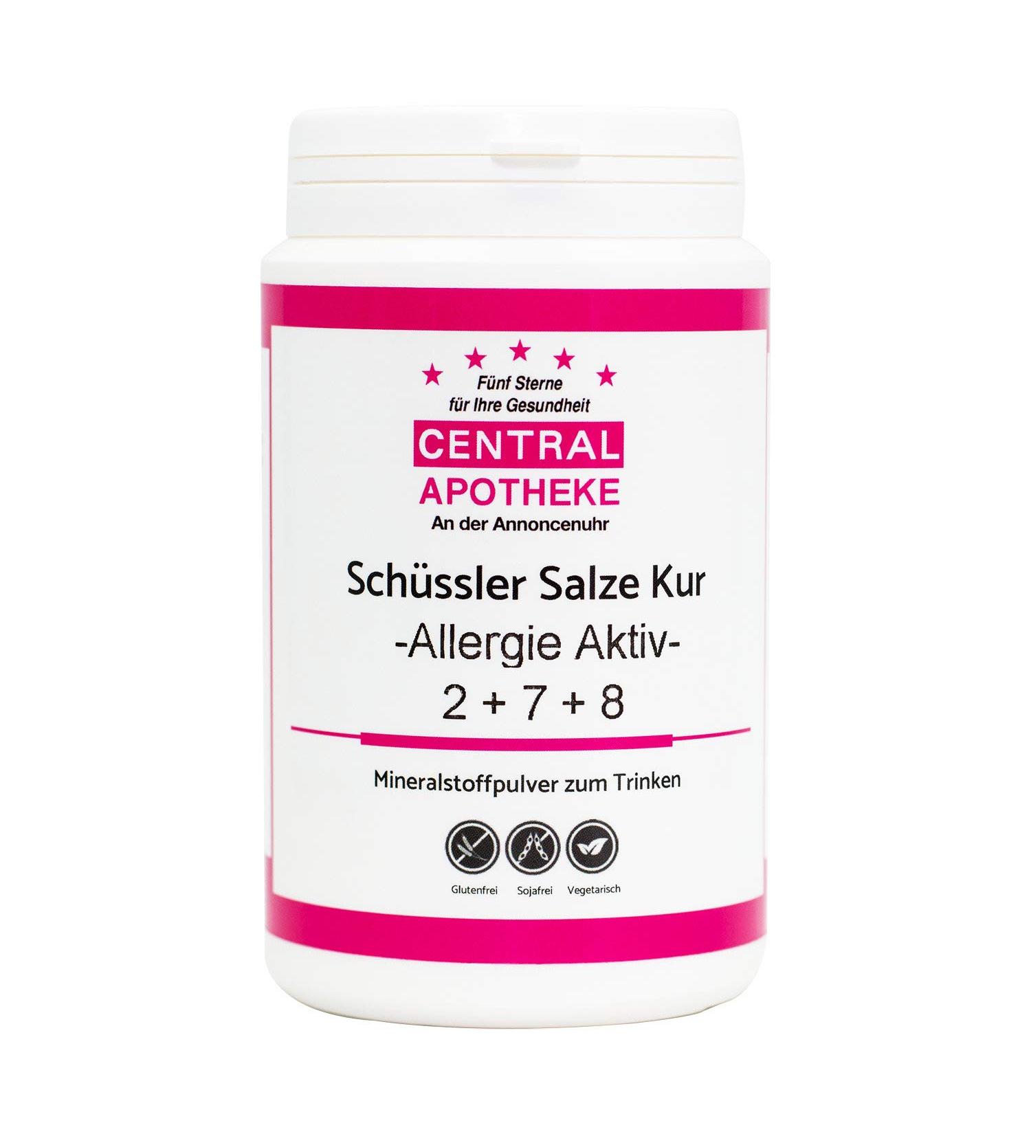  Casida Sch ssler Active Allergy Salts 2 + 7 + 8 Salts Set 225 g - Buy Online on GoSupps.com