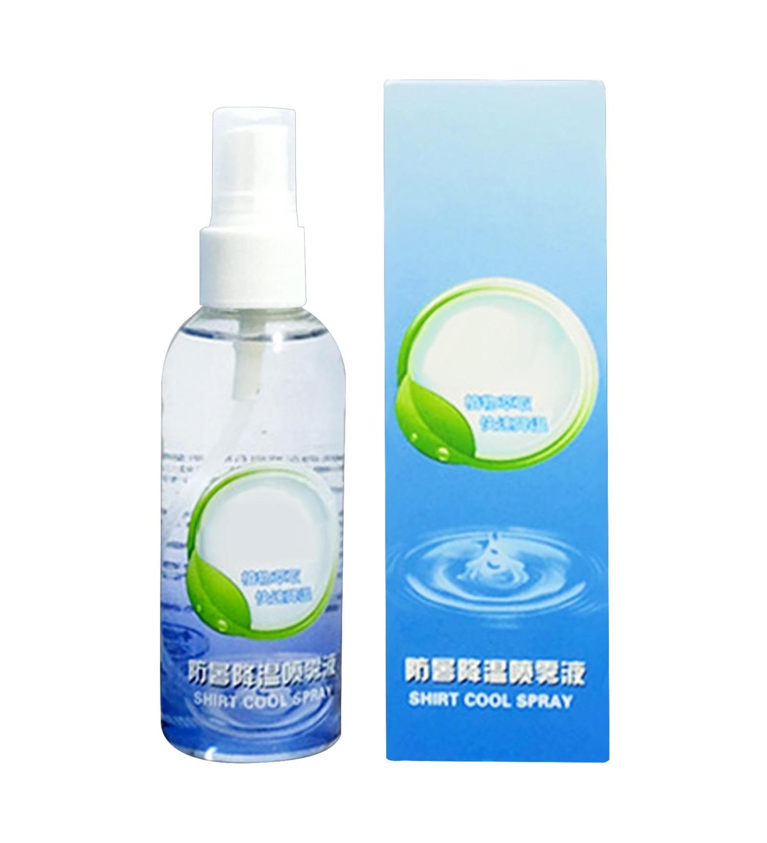 Rapid Cooling Mist Spray Skin-Friendly Instant Cool Spray Soothing Summer Spray - Non-sticky Instant Cooling Mist Cooling Face Spray for Camping Hiking Fishing - Buy Online on GoSupps.com