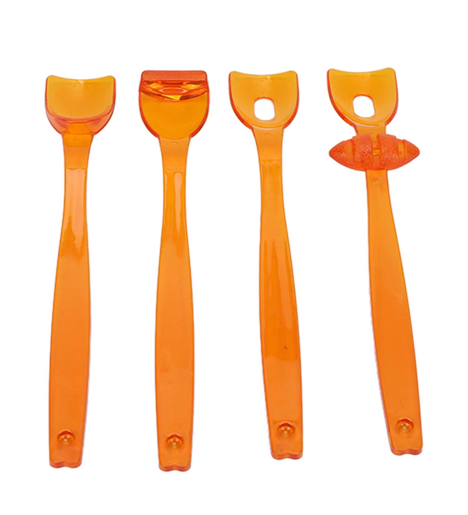 Verdant Touch Oral Muscle Exerciser - Tongue Trainer for Dysarthria | Portable Lips Recovery Tool (4PCs) - Orange - Buy Online on GoSupps.com