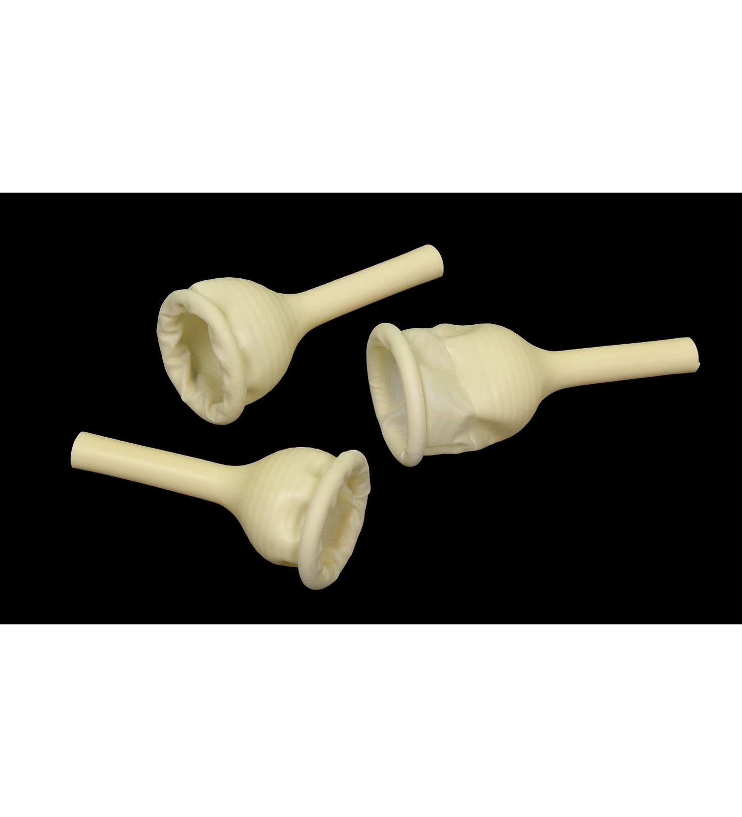 25 Count Male External Catheter Urinal Bags - Single Use, Small 20mm (0.8 Inch) - Quick Relief - Buy Online on GoSupps.com