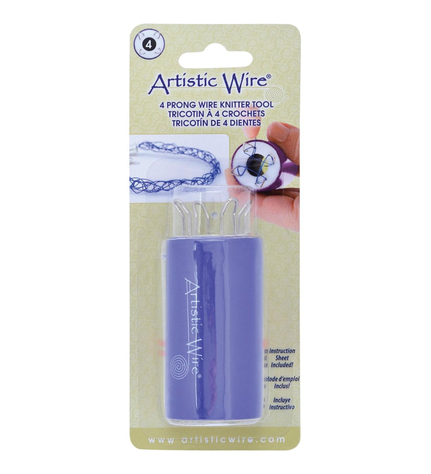 Beadalon Artistic Wire 6-Prong Knitter Tool | Essential Tool for Knitting Jewelry | Buy Online Now! - Buy Online on GoSupps.com