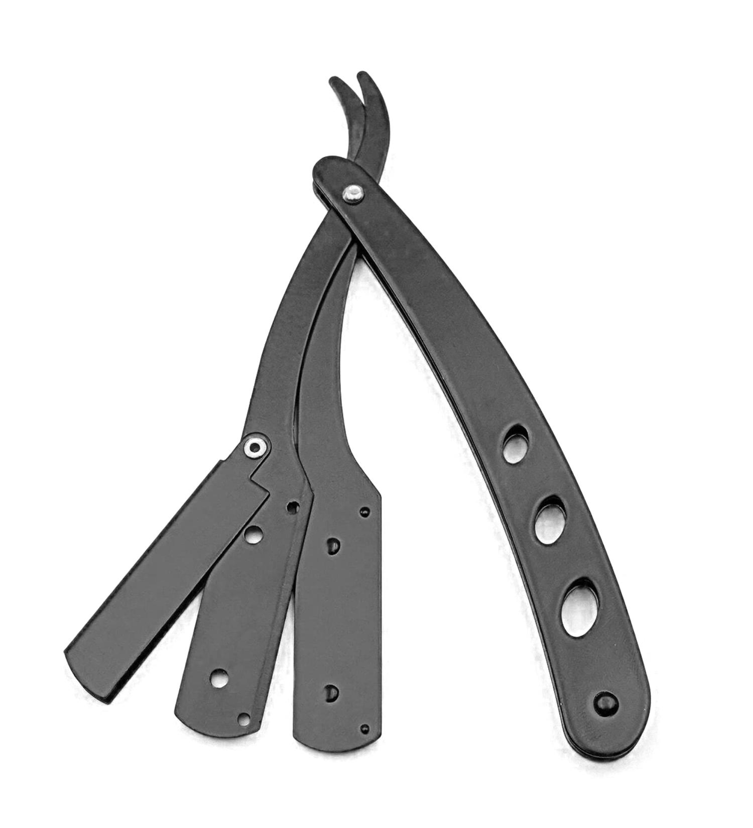 Professional Free Hand Razor | Lightweight & Comfortable | Easy to Handle | Stainless Steel for Barber & Hair Styling - Buy Online on GoSupps.com