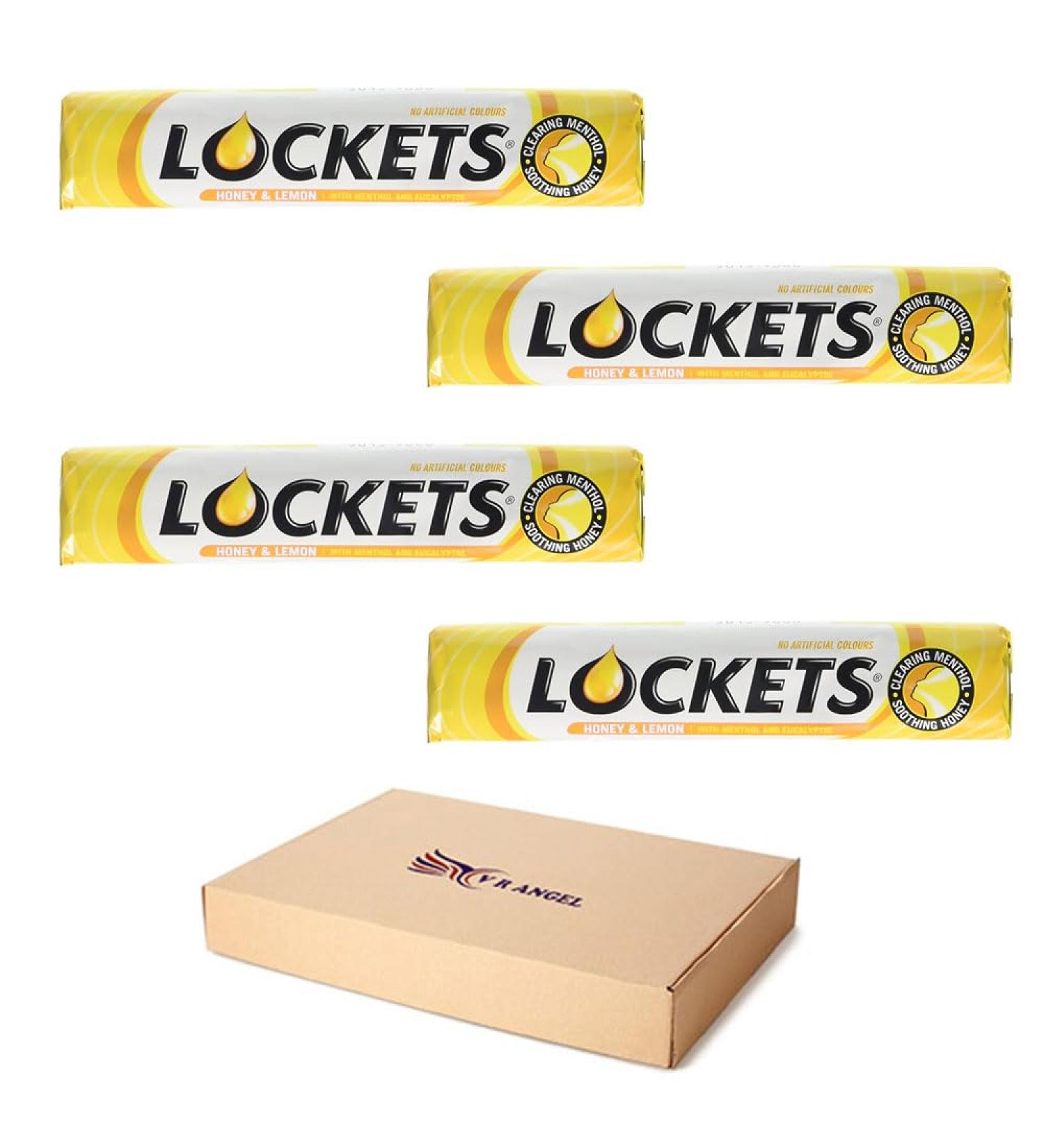 Lockets Lozenges 4 x 41g Honey and Lemon Flavor - VR Angel - Buy Online on GoSupps.com