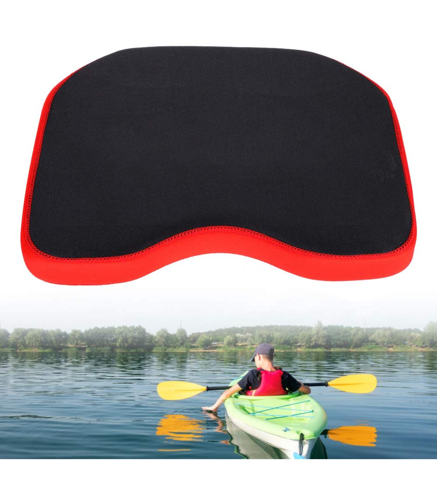 Waterproof Kayak Seat Cushion Pad for Canoe Fishing Boat - Black | Outdoor Camping Essential - Buy Online on GoSupps.com