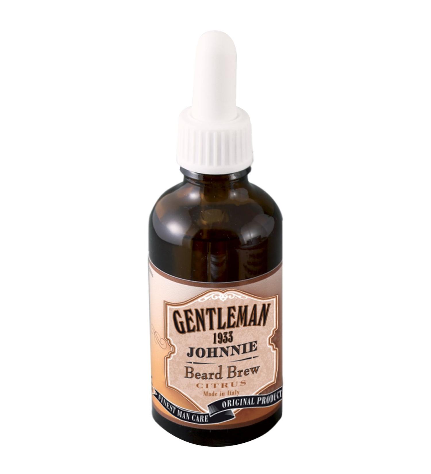 Buy GENTLEMAN 1933 Beard Brew Johnnie - 30ml Beard Oil for a Healthy Strong Beard | Delicious Aroma | International Shipping Available - Buy Online on GoSupps.com