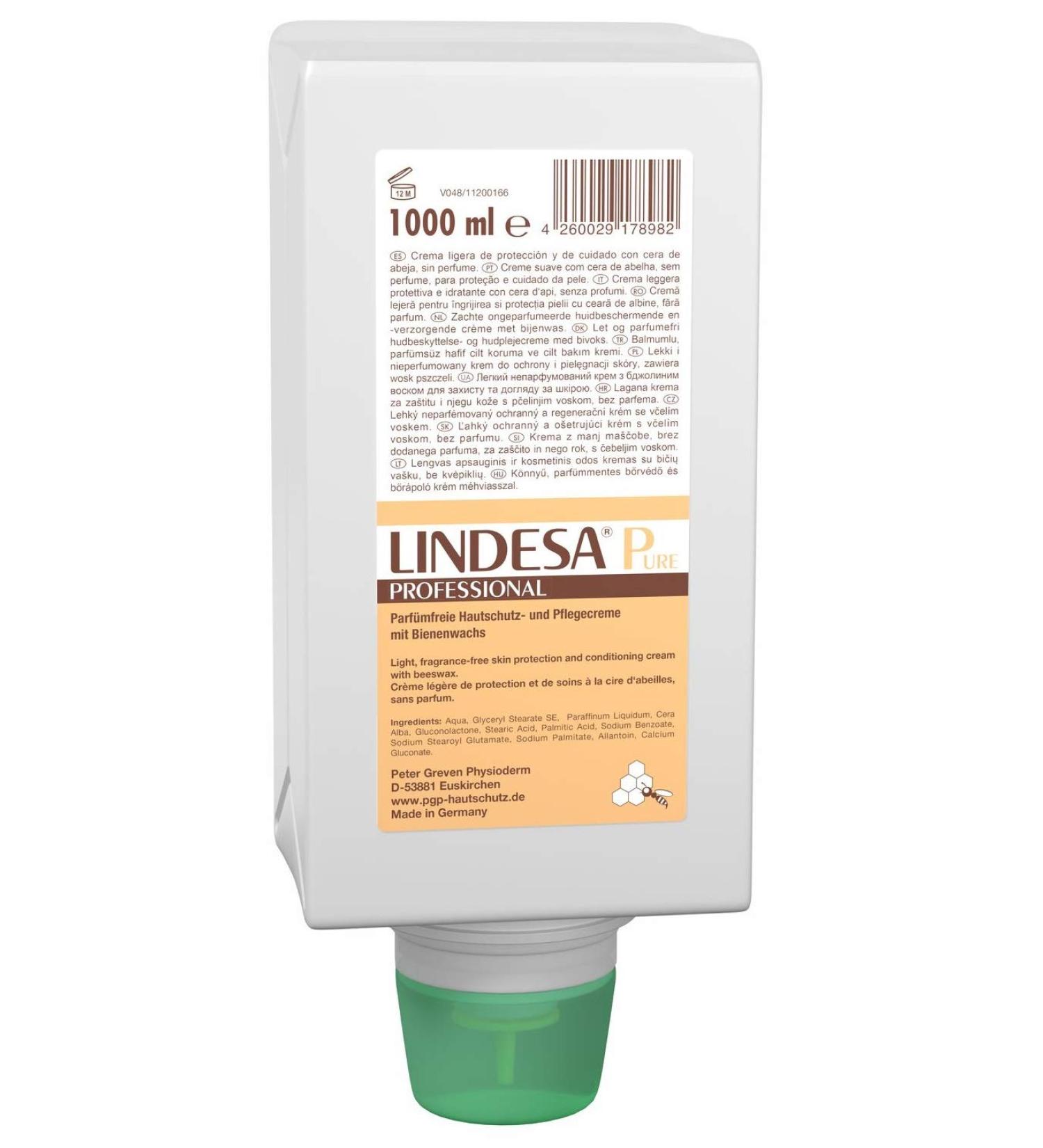 Physioderm Lindesa Pure Professional Vario Bottle 1000 ml