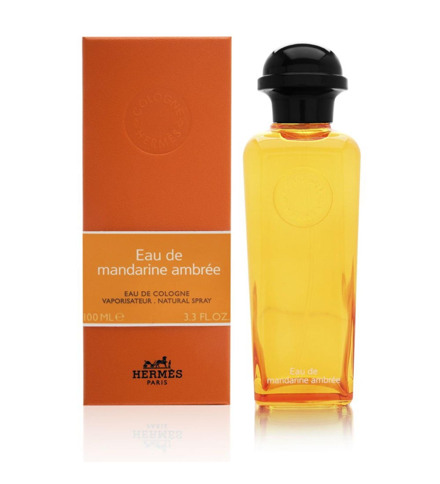 Hermes Mandarine Ambree Eau de Cologne Spray for Unisex 3.3 Ounce