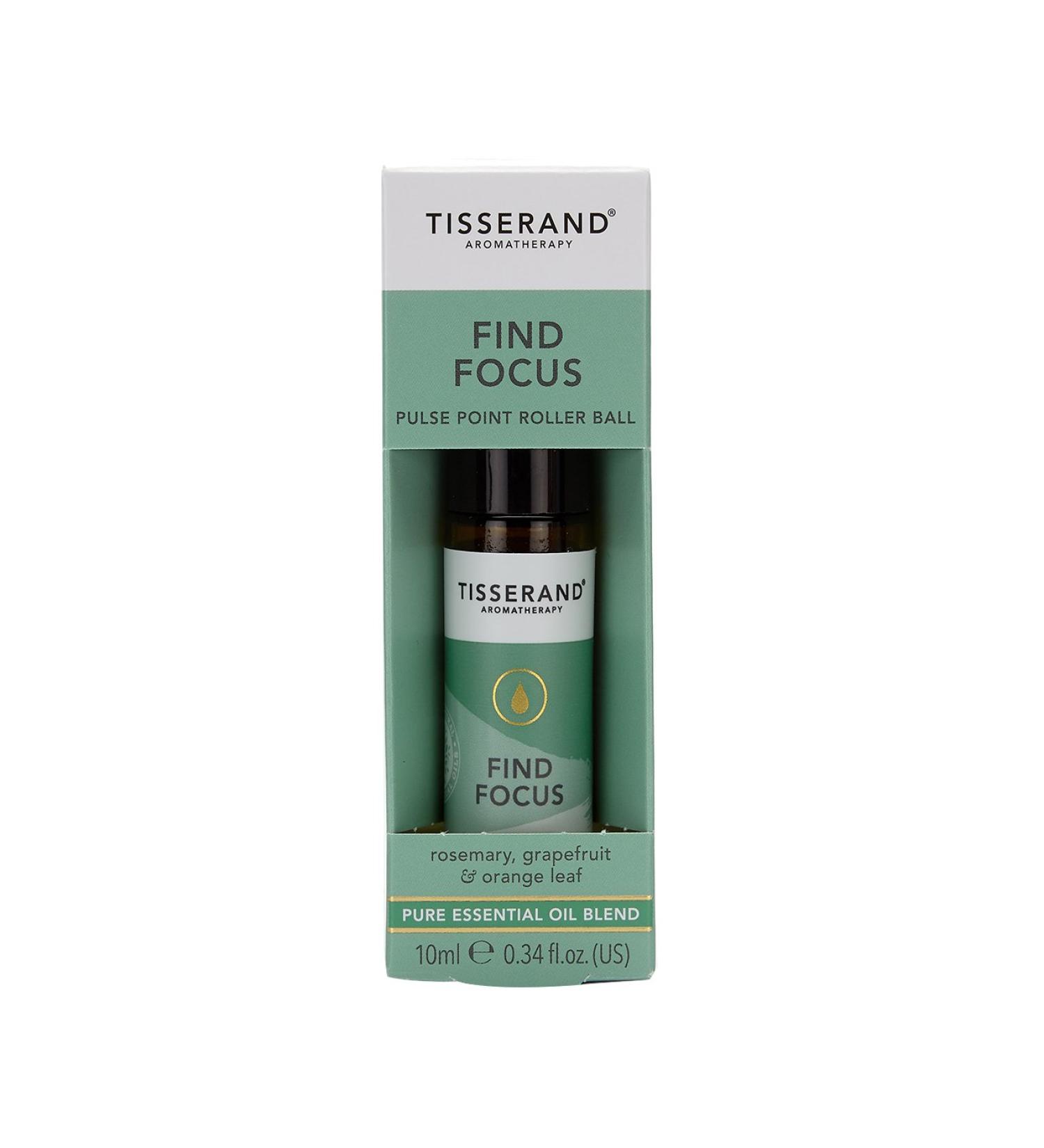 Tisserand Aromatherapy Focus Roller Ball Essential Oil 10ml - Pack of 1 - Buy Online on GoSupps.com