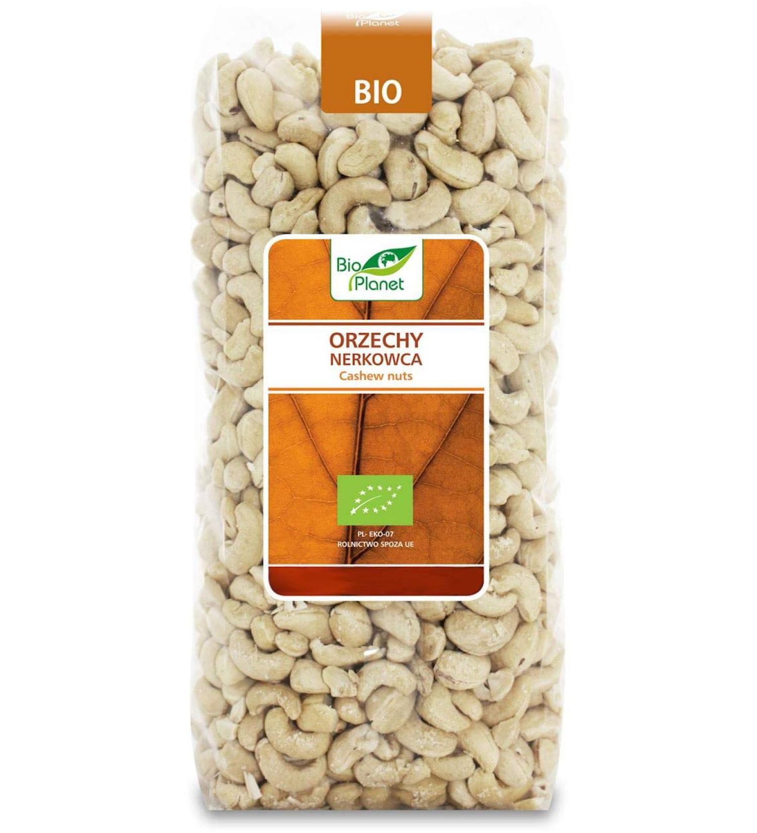 Organic cashew nuts 1 kg - BIO PLANET