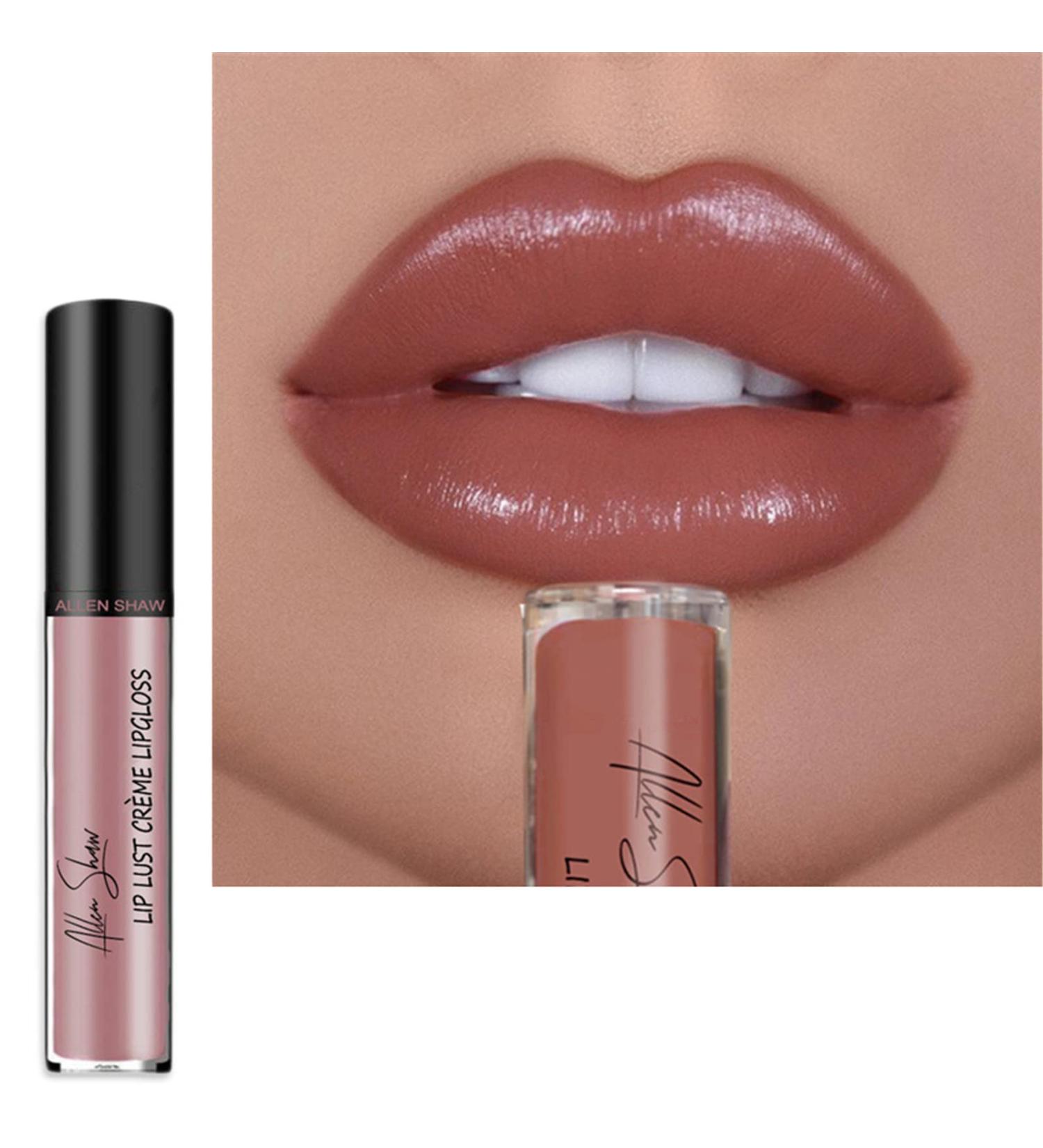 JKMXBX Allen Shaw Lip Lust Creme Lip Gloss - Waterproof, Long Lasting (7 Colors) - Buy Online on GoSupps.com