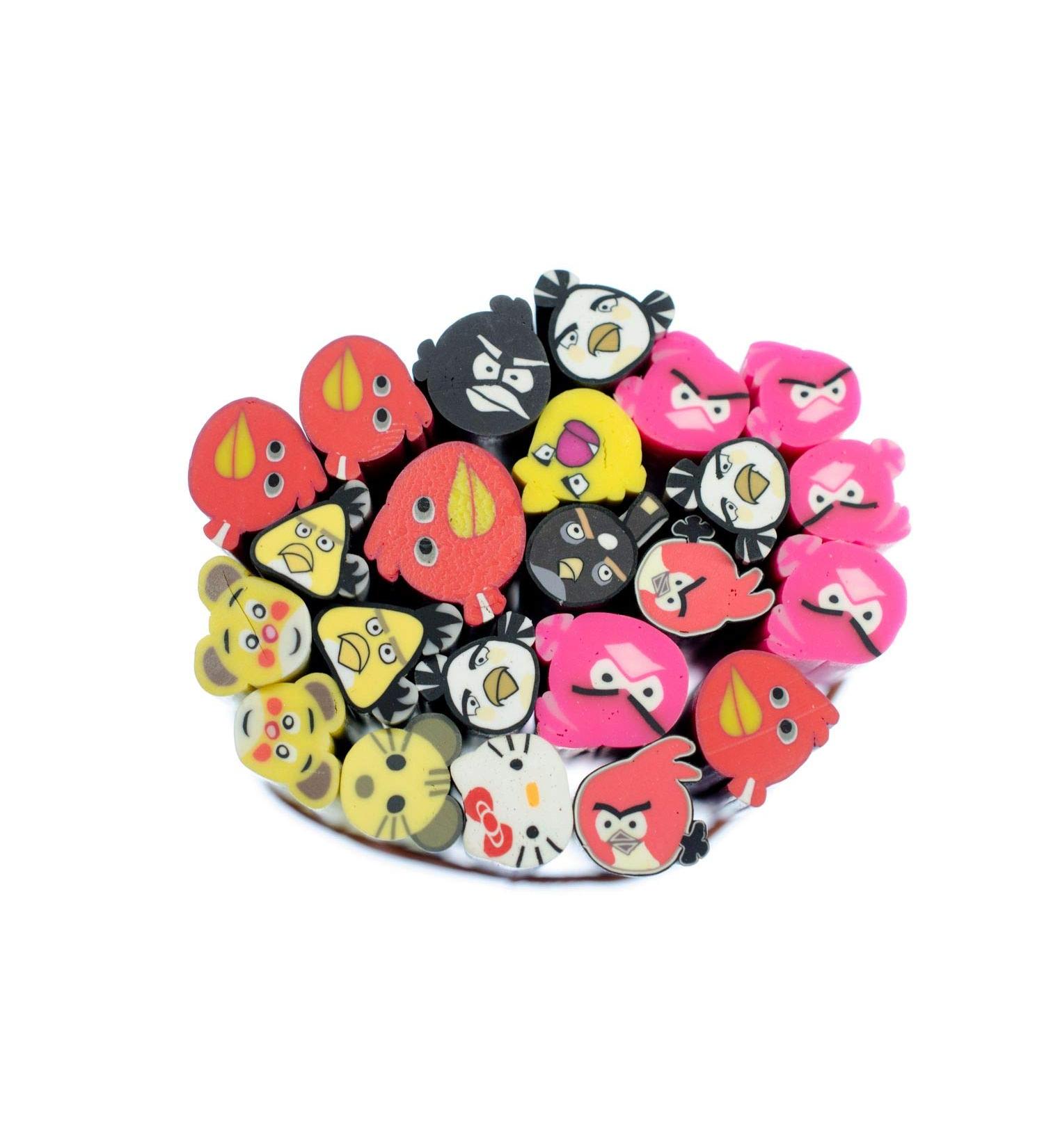 23x Nail Art Sticks - Comic Cartoon Bird Mix Polymer Canes - 5-10mm/5cm - International Shipping - Buy Online on GoSupps.com