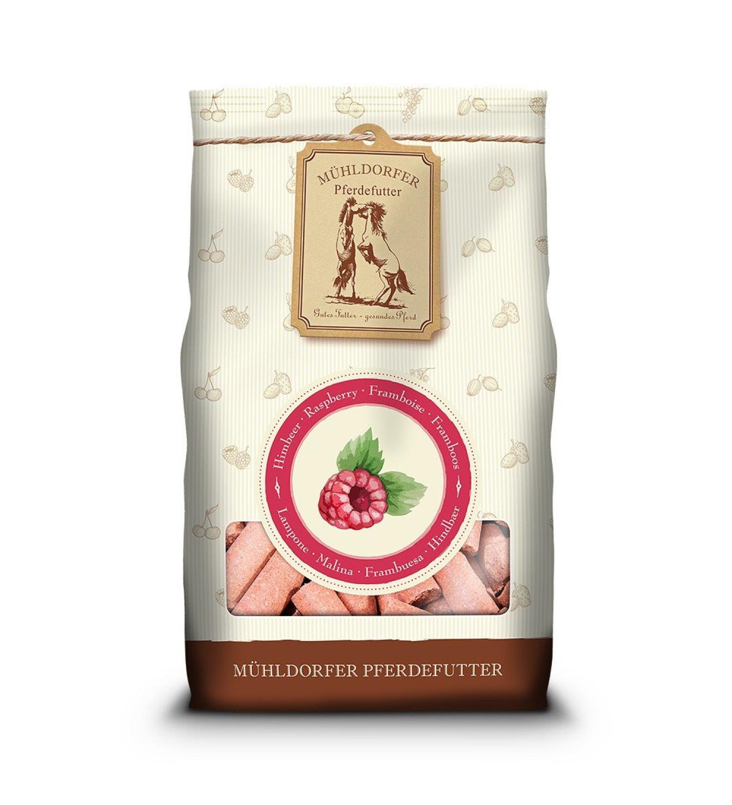 Mühldorfer horse feed Friandises pour Chevaux Framboise - 1 package (1 x 1 kg)