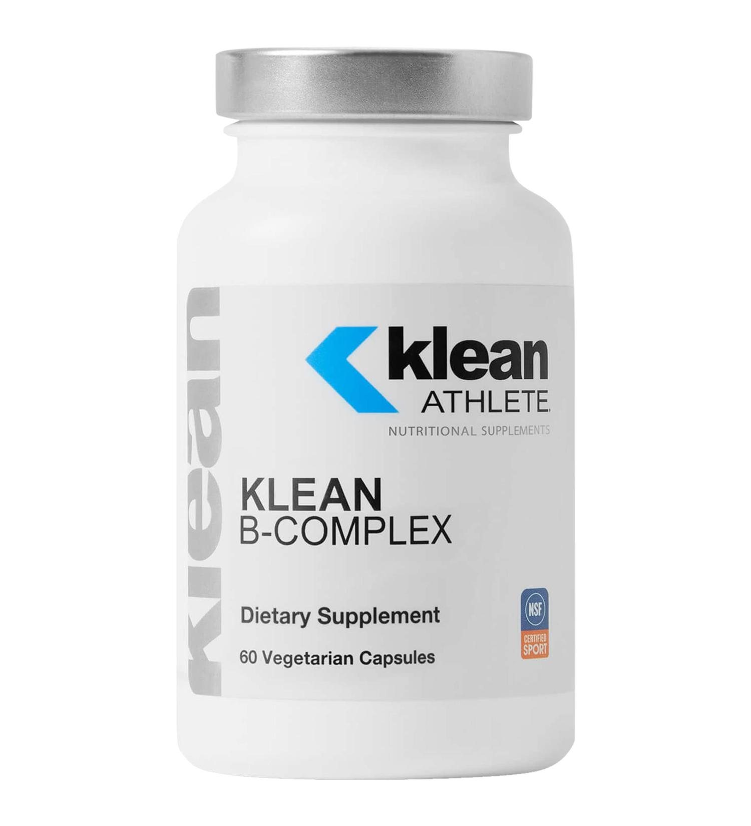 Klean ATHLETE B-Complex | Energy & Cardio Support | NSF Certified | 60 Veg Caps - Buy Online on GoSupps.com
