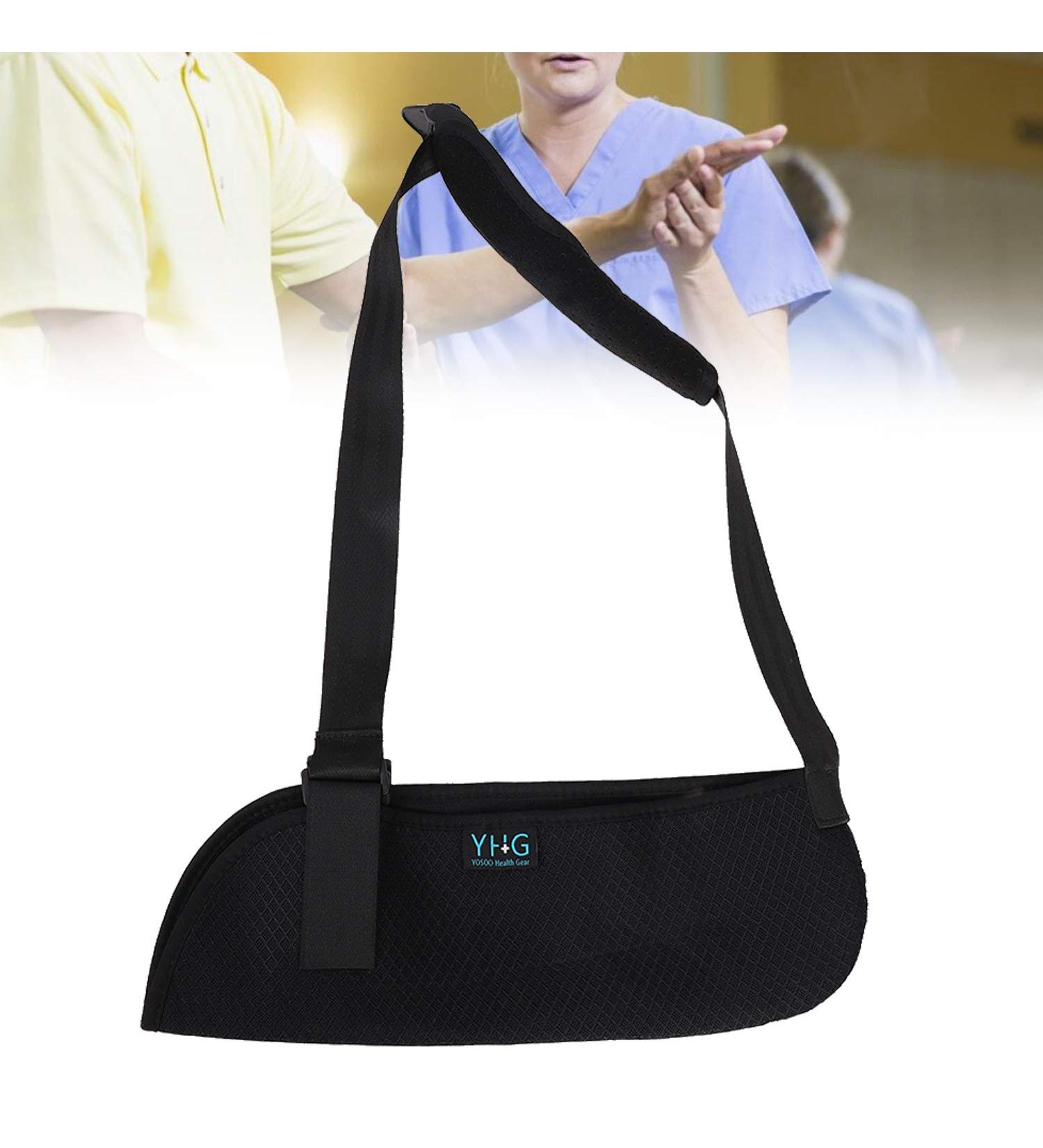 Pediatric Shoulder Immobilizer & Kids Arm Sling - Support for Broken Arm Elbow & Wrist | Durable & Comfortable Children's Shoulder Stabilizer - Buy Online on GoSupps.com