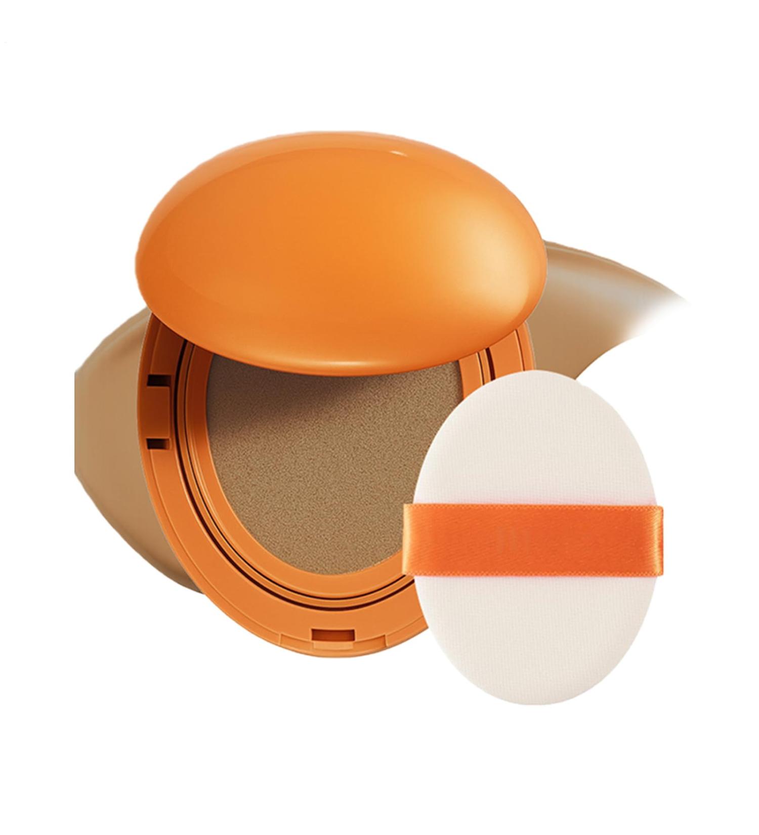 Cushion Foundation Waterproof and Long-Lasting 18g Face Cushion | For Mature and Sensitive Skin Daily Use for Wedding Day and Evening Wear - Buy Online on GoSupps.com