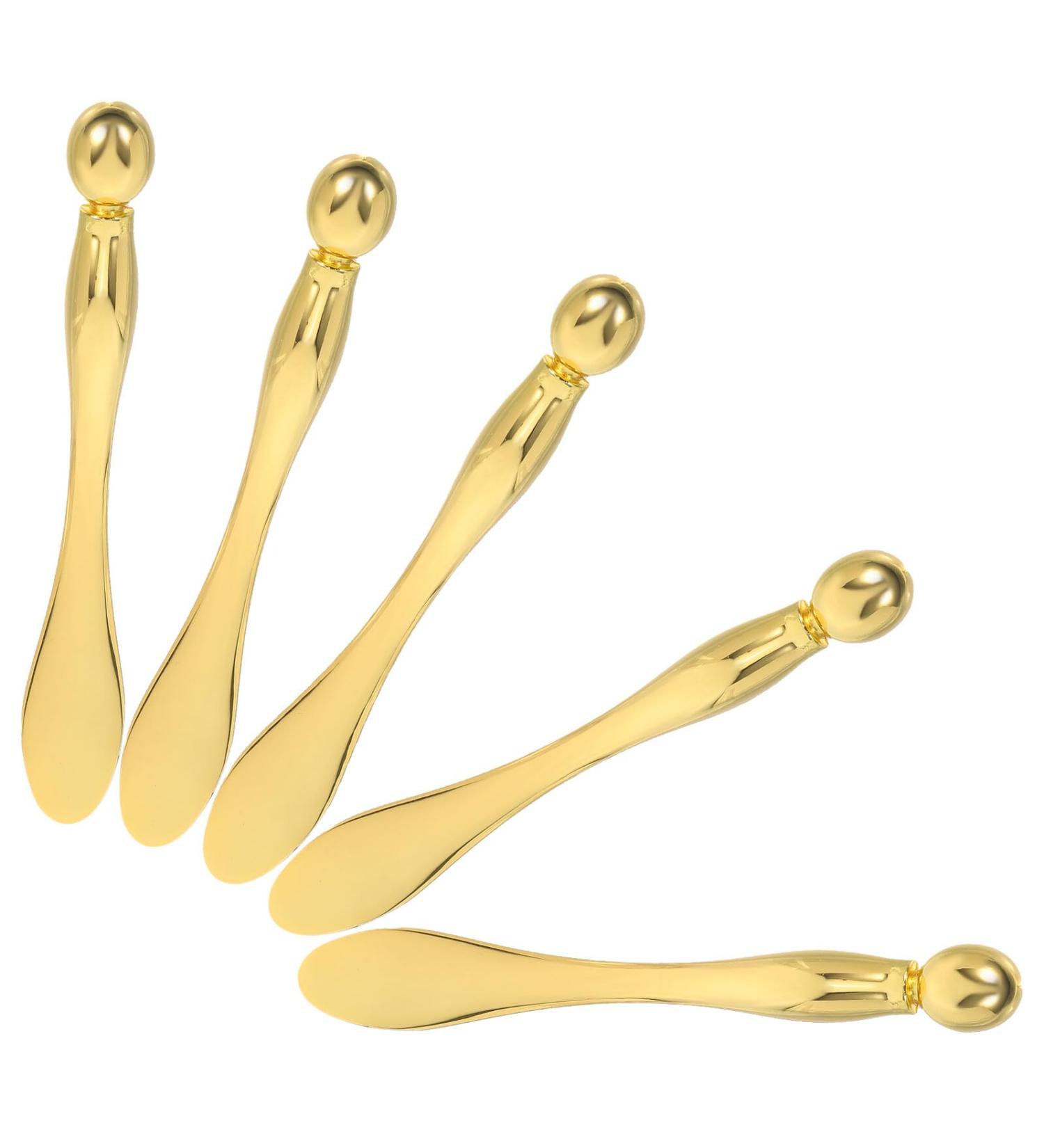 POPETPOP 5pi ces Applicateur Contour des Yeux M tal Stick de Massage pour Yeux et Visage Design Compact pour Trousse Maquillage Outil de Soin Visage Portable - Buy Online on GoSupps.com