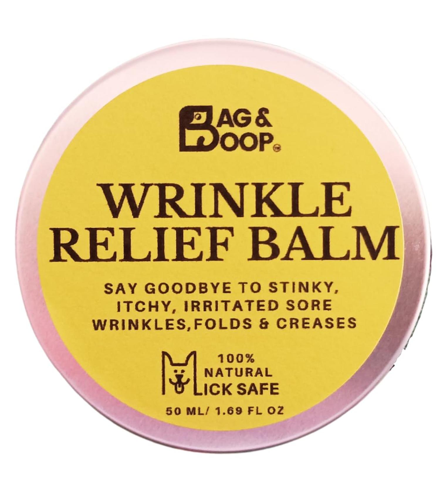 Wrinkle Balm For Dogs (50ml) Relieve Soothe & Heal Itchy Skin Folds & Wrinkles. - Buy Online on GoSupps.com