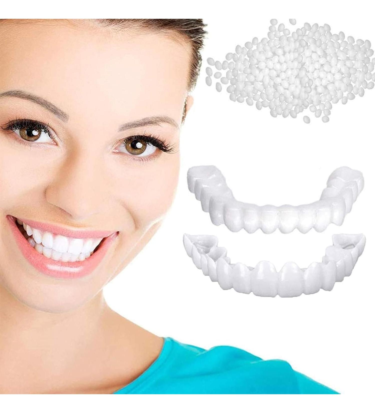 Fluktrix Snap-In Veneers - Instant Cosmetic Teeth for Men & Women | Temporary Smile Solution - Buy Online on GoSupps.com