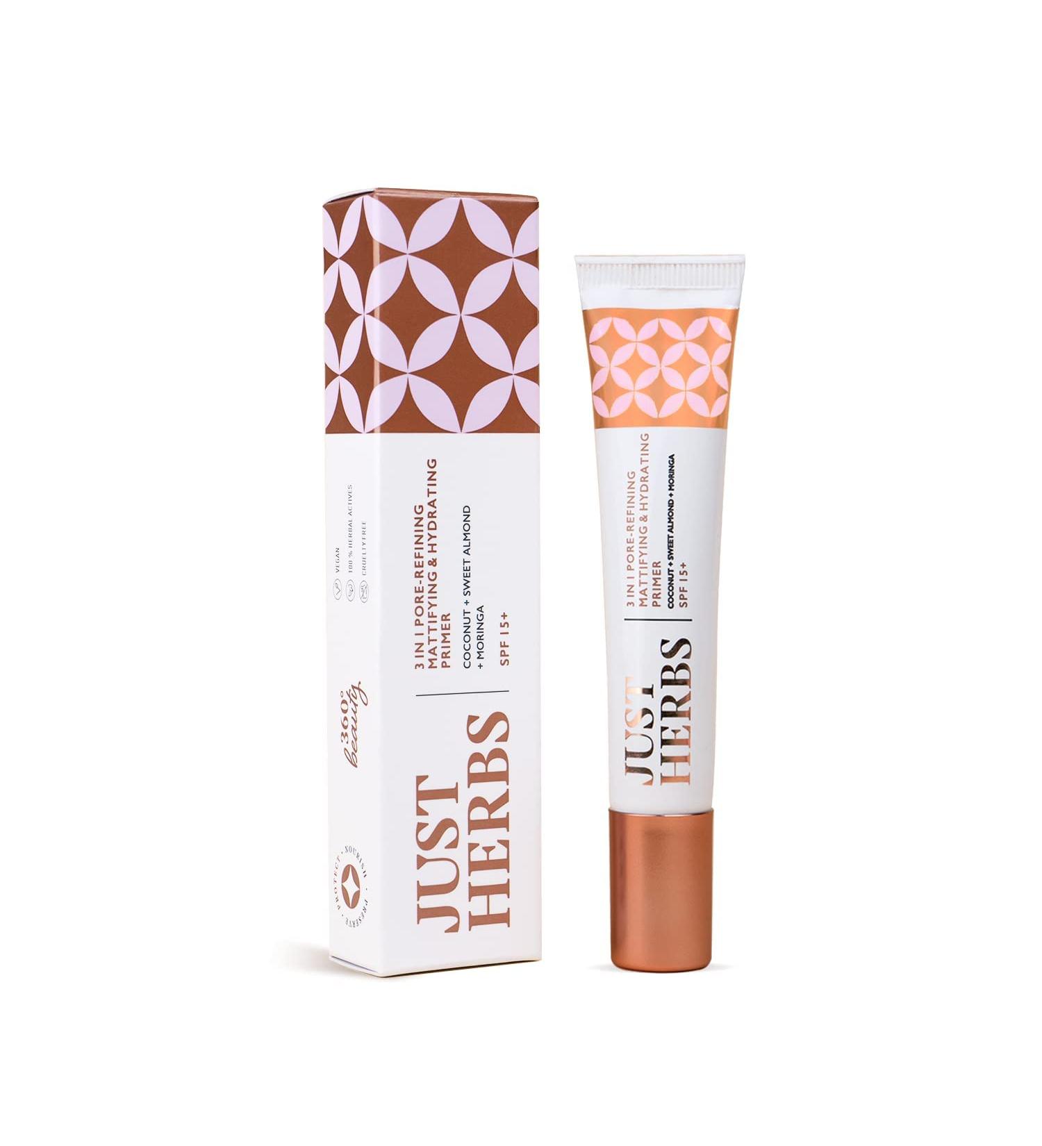 3 in 1 Pore-Refining Minimizer Mattifying & Hydrating Primer for Face Makeup Normal Oily Dry and Combination Skin Types 20g - Buy Online on GoSupps.com