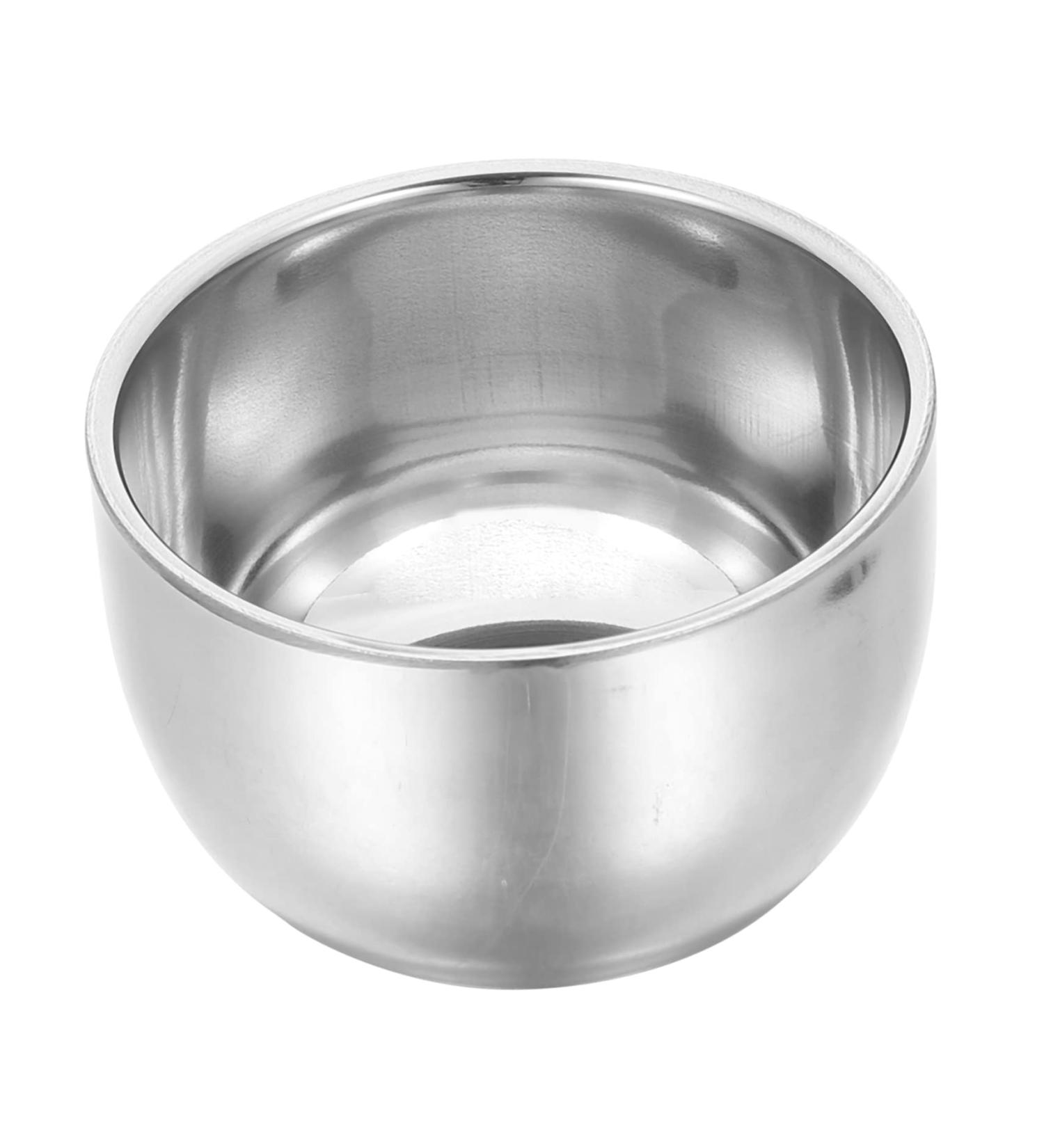 Premium Double-Walled Stainless Steel Shaving Cup | Wioneky Shaving Foam & Razor Travel Set for Men - Buy Online on GoSupps.com