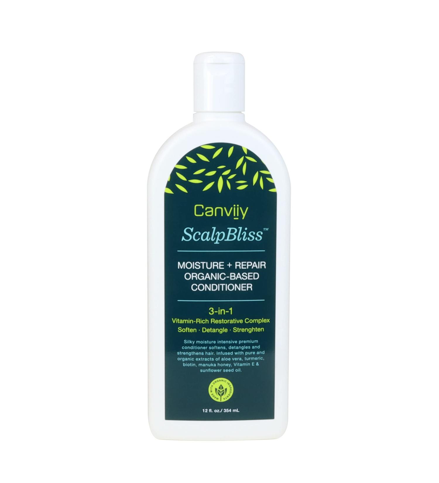 ScalpBliss Organic Conditioner | Moisture & Repair | Vitamin-Rich Hair Care for Soft Manageable Hair | 12 Fl Oz - Buy Online on GoSupps.com