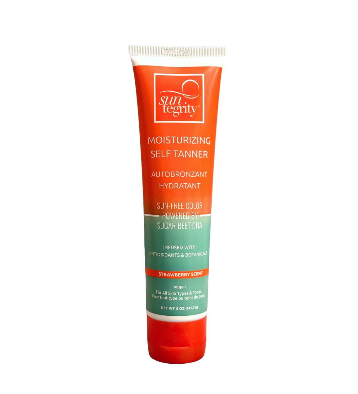 Suntegrity Moisturizing Self Tanner - 5 oz | Premium Natural Tan for All Skin Types - Buy Internationally - Buy Online on GoSupps.com