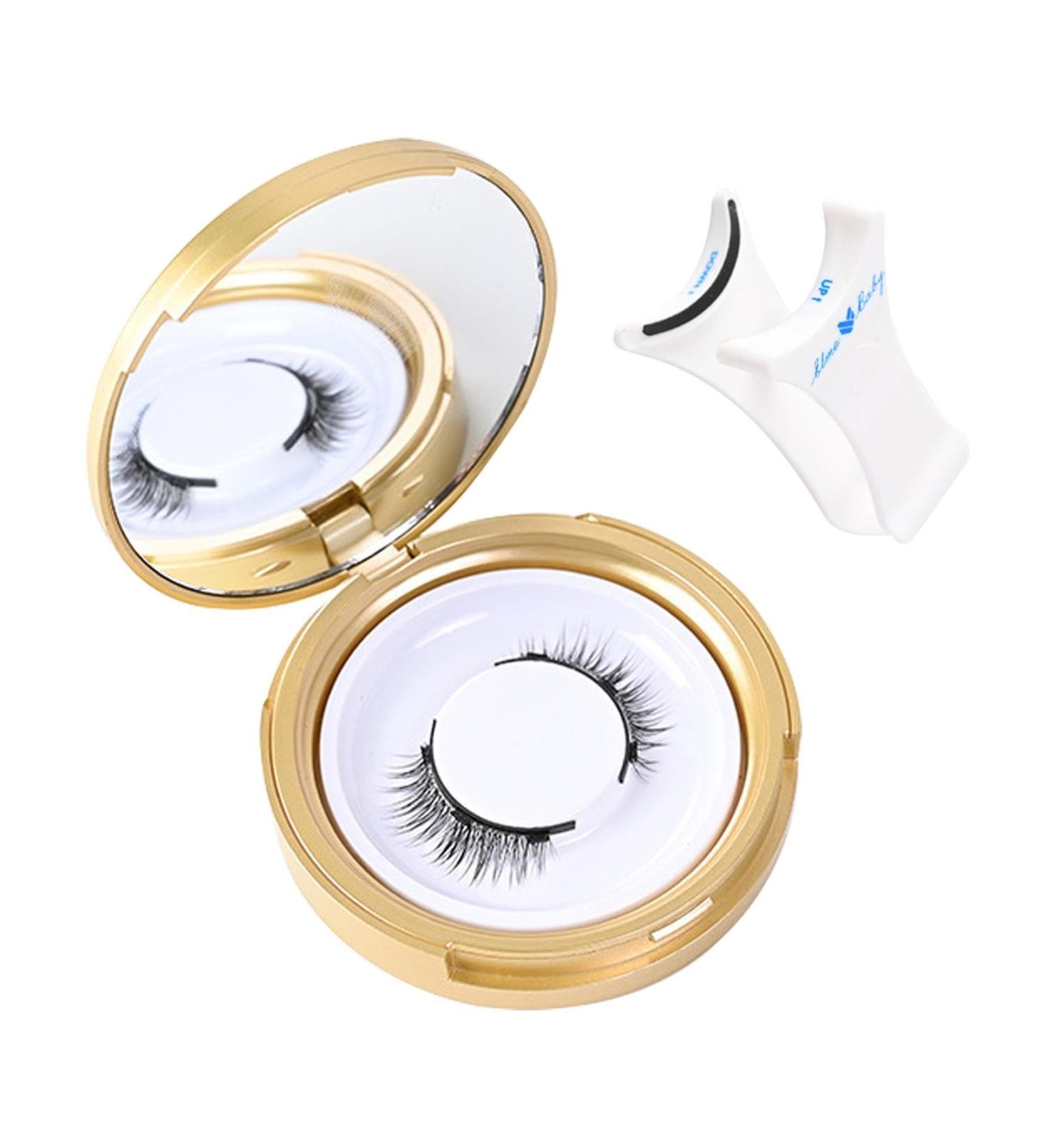 Magnetic Eyelashes With Applicator False Eyelashes Natural Natural Look No Glue Needed Reusable Secure Magnets For Beginners Women - Buy Online on GoSupps.com