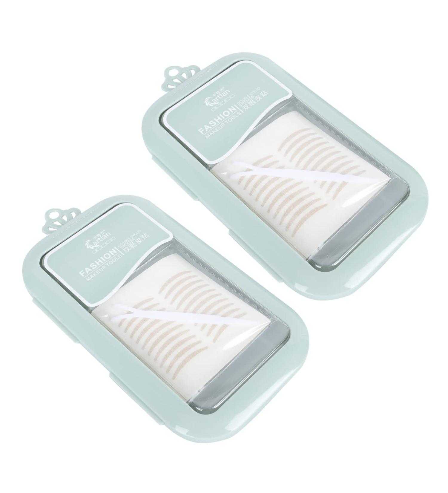 FOMIYES Double Eyelid Stickers - Invisible Eye Lifter Tape for Big Eyes Makeup | 2 Box Set - Buy Online on GoSupps.com