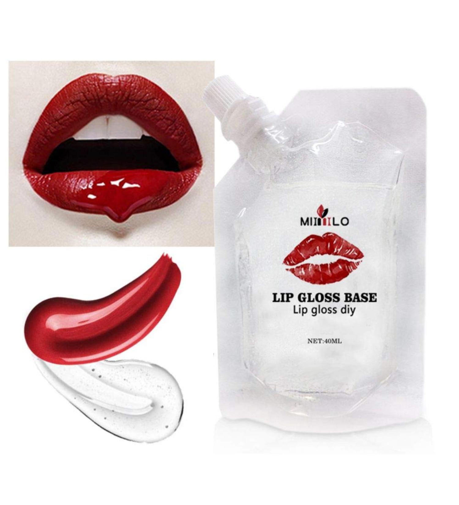 Gloss Base Moisturize - Oil Base - Lip Makeup Base - Base for Handmade Lip Balms - 40 ml - Buy Online on GoSupps.com