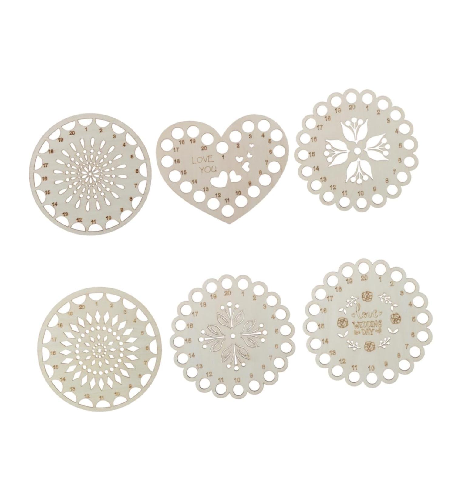 Coheali 18-Part Cross-Stitch Friendship Bracelet Kit | Sewing Yarn Stand & Hollow Embroidery Frame for International Shipping - Buy Online on GoSupps.com