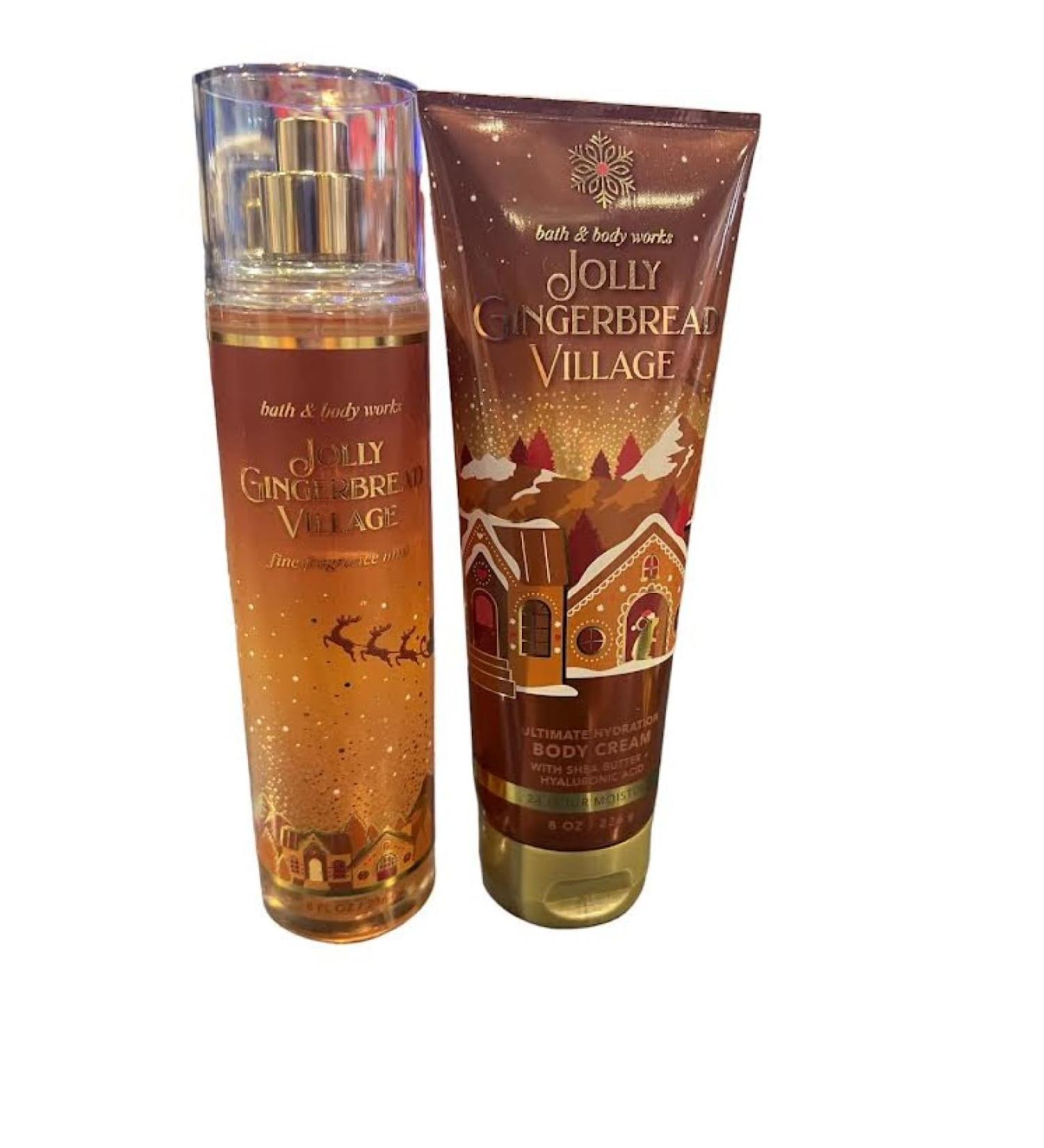 Bath and Body Works Fragrance Gift Sets (Jolly Gingerbread Mist Shea) - Buy Online on GoSupps.com