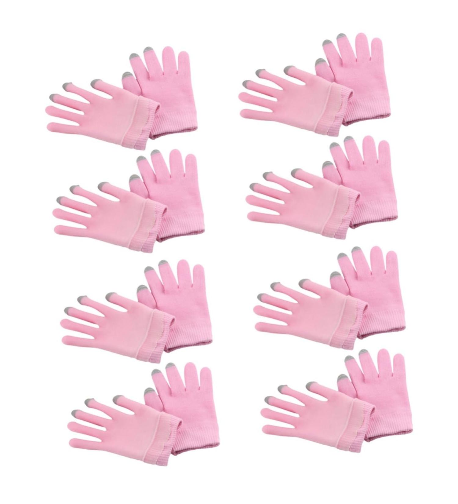 minkissy 8 Pairs Moisturizing Gloves Touch Screen Cotton Gloves Dry Hands Skin Care Gloves Hand Beauty Supply Women Gel Gloves Hand Care Gloves Keep Out The Cold Conductive Yarn Lotion Miss - Buy Online on GoSupps.com