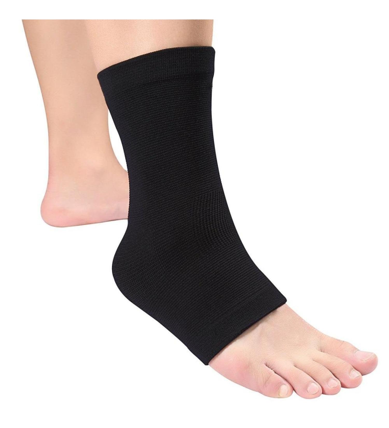 VGEBY Elastic Ankle Brace Support for Basketball Soccer Volleyball & More - Compression Sleeve for Injury Protection - Buy Online on GoSupps.com